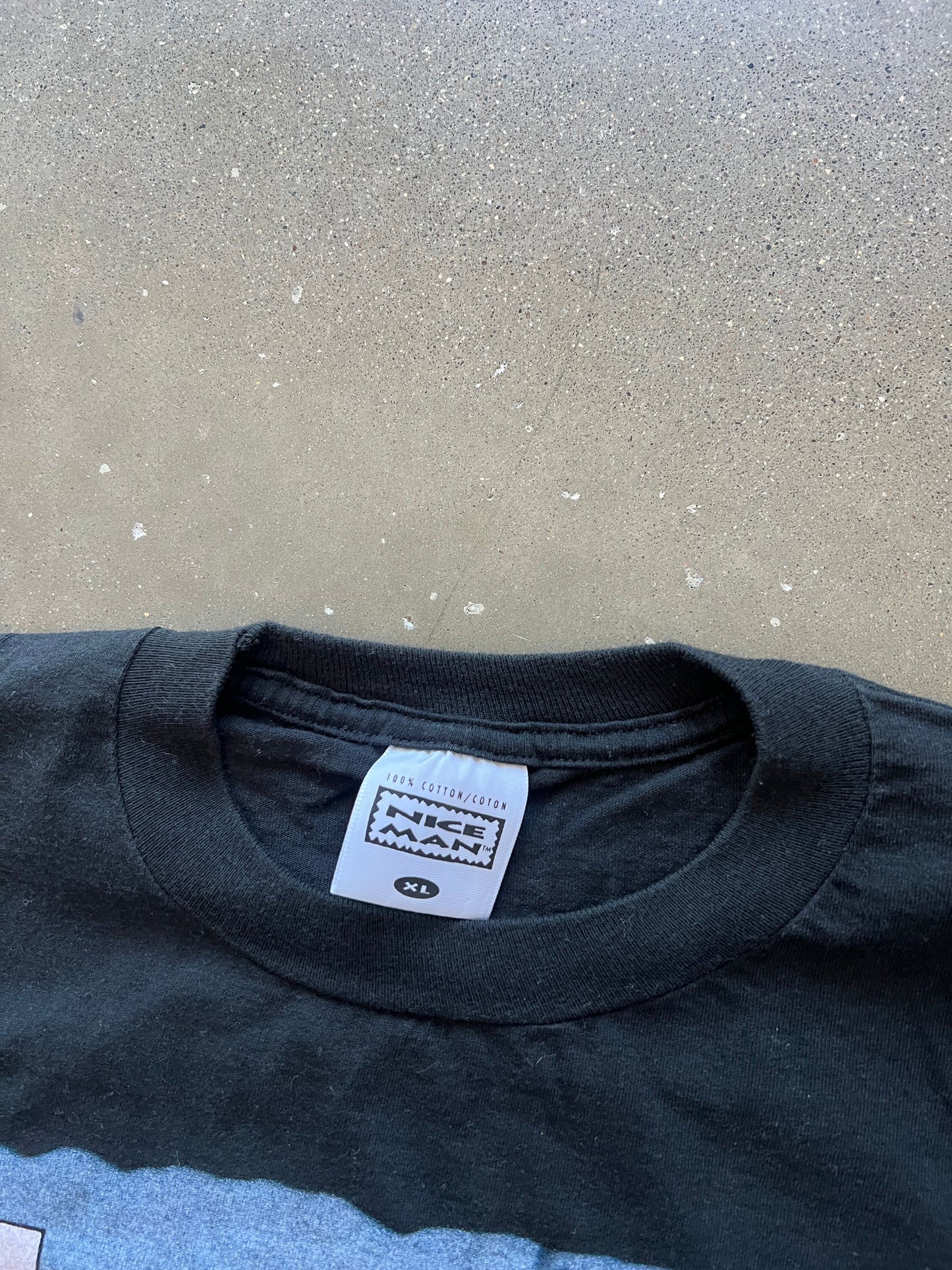 Vintage Black John Micheal Country Shirt - XL