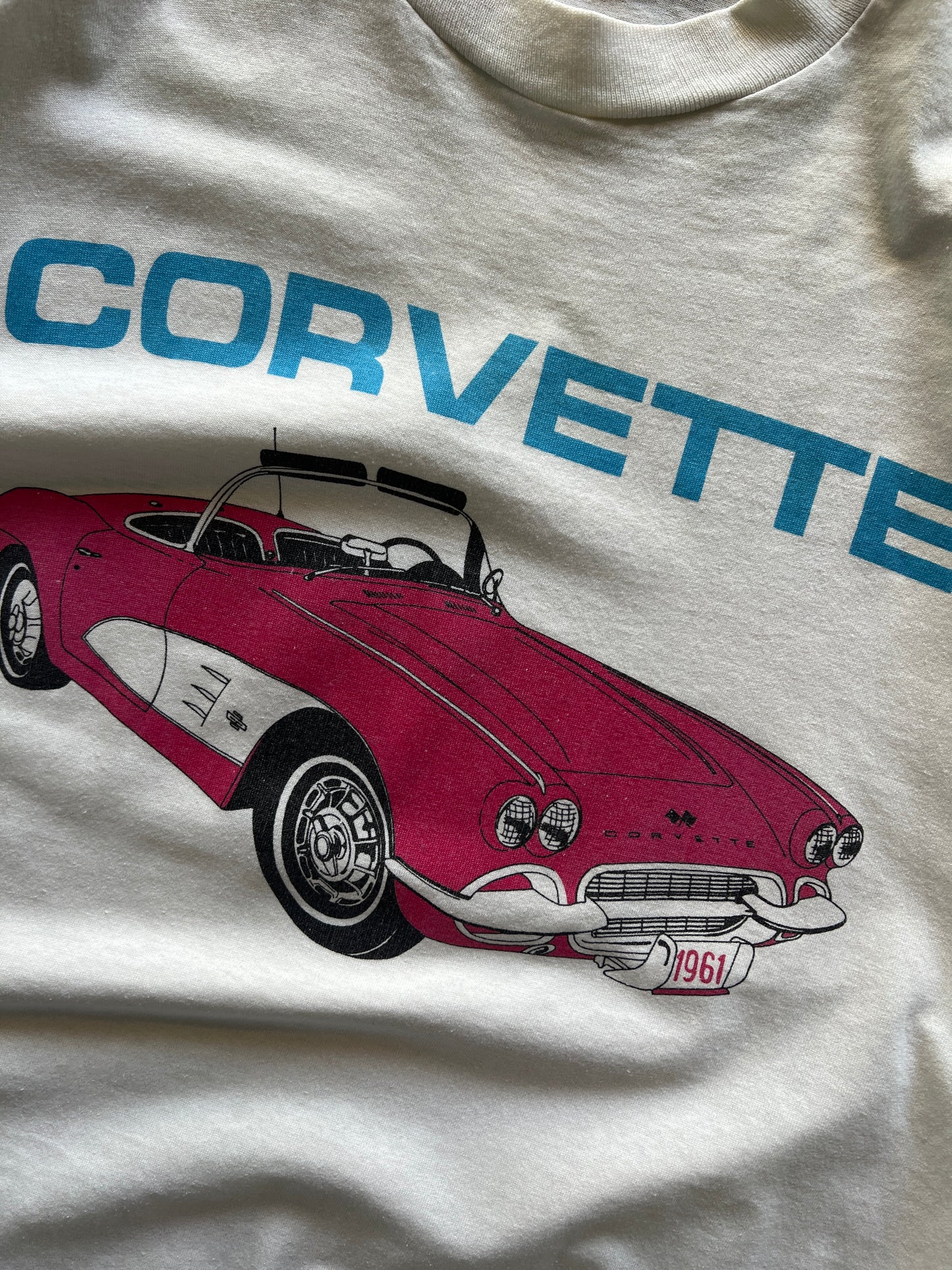 Vintage 1961 Corvette Graphic Shirt - M