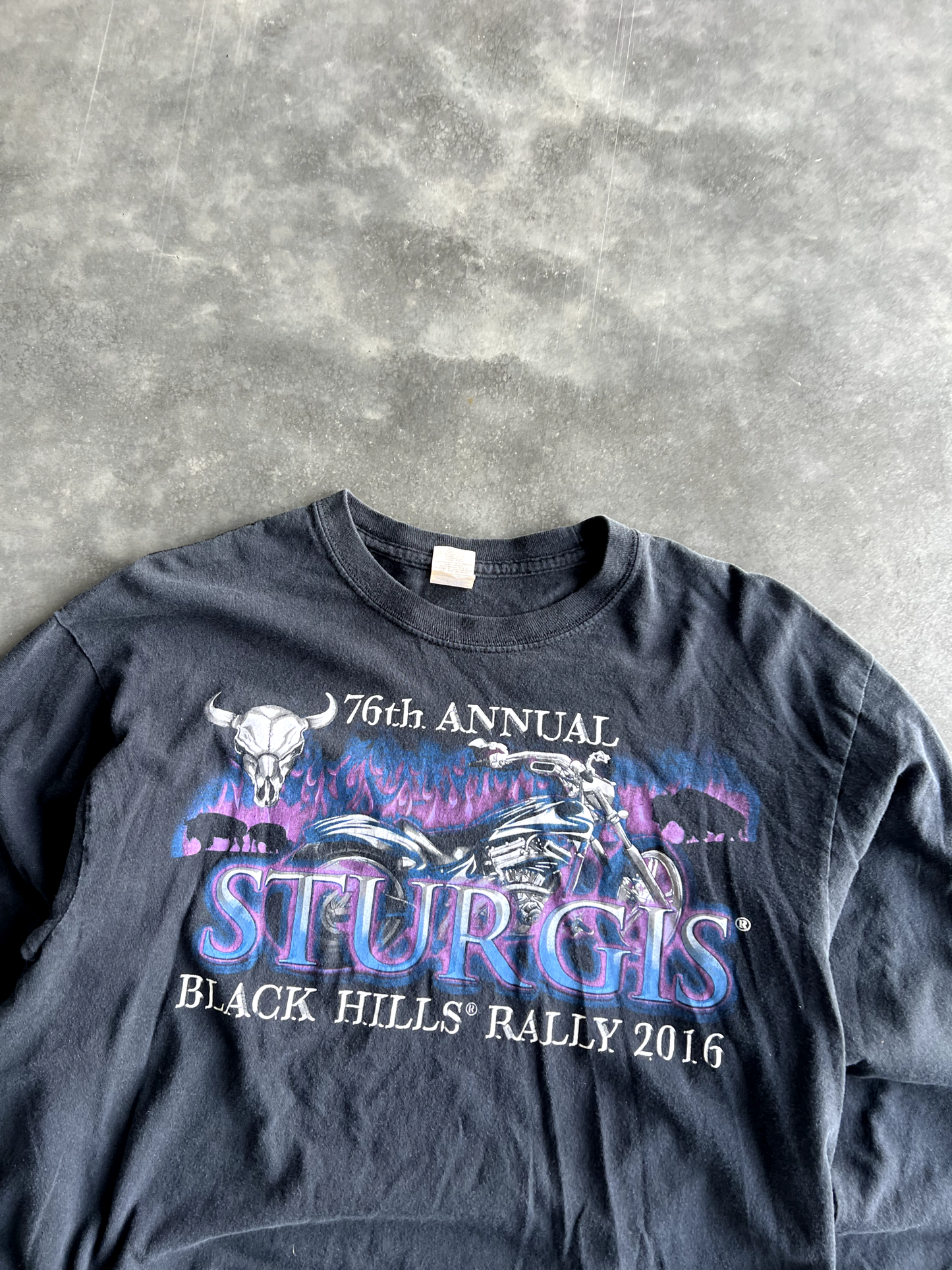Vintage Black Sturgis Long Sleeve - L