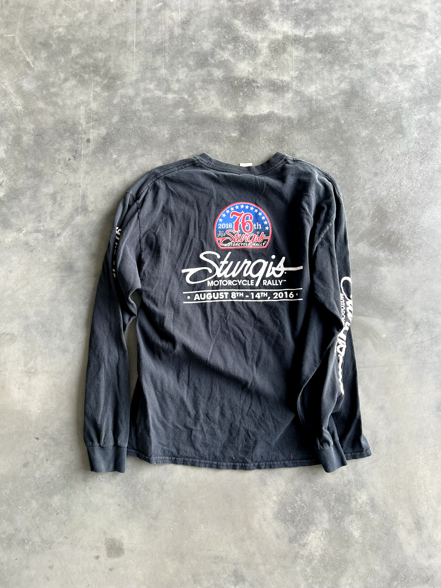 Vintage Black Sturgis Long Sleeve - L