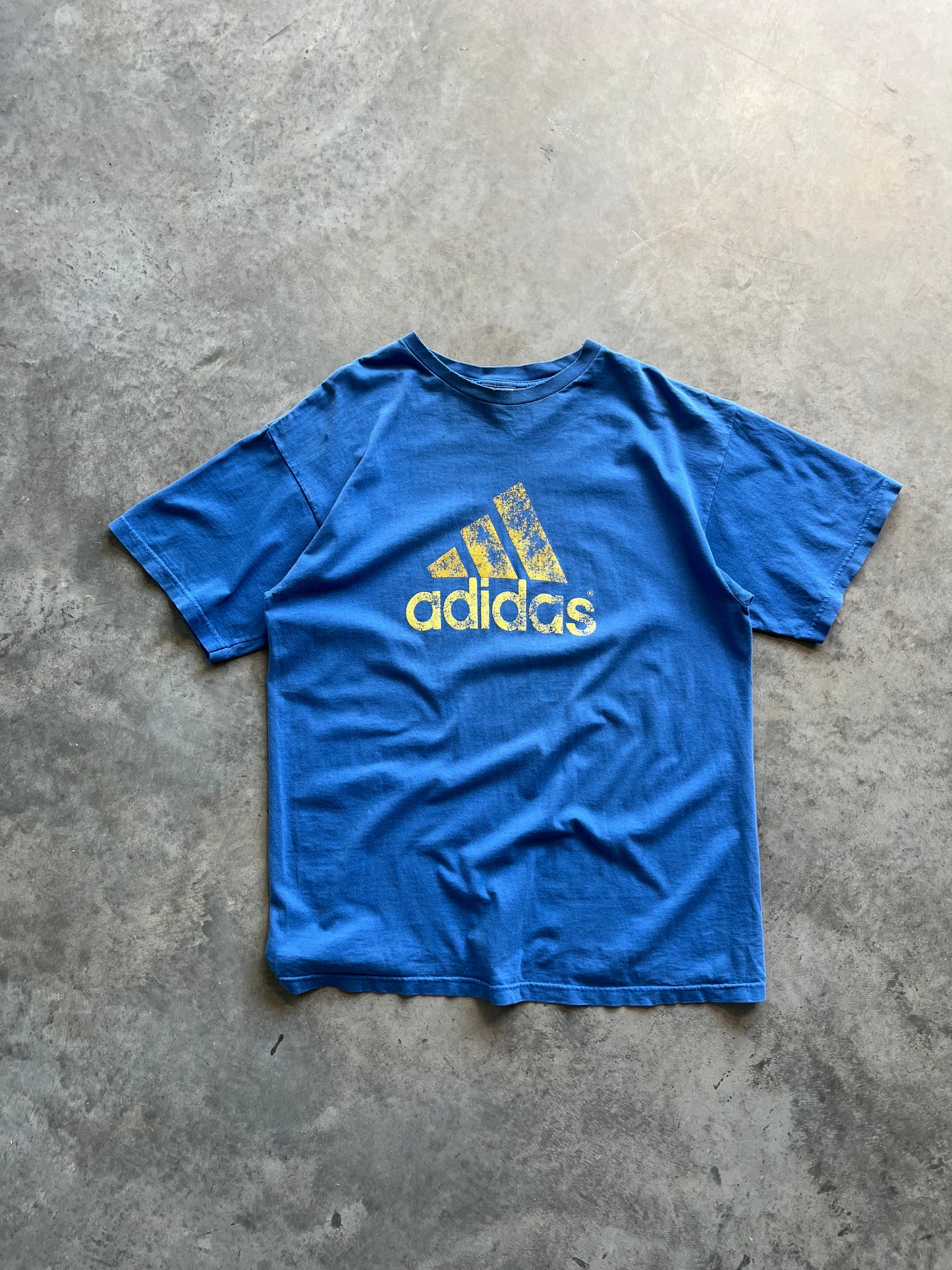 Vintage Baby Blue Adidas Shirt - L/XL