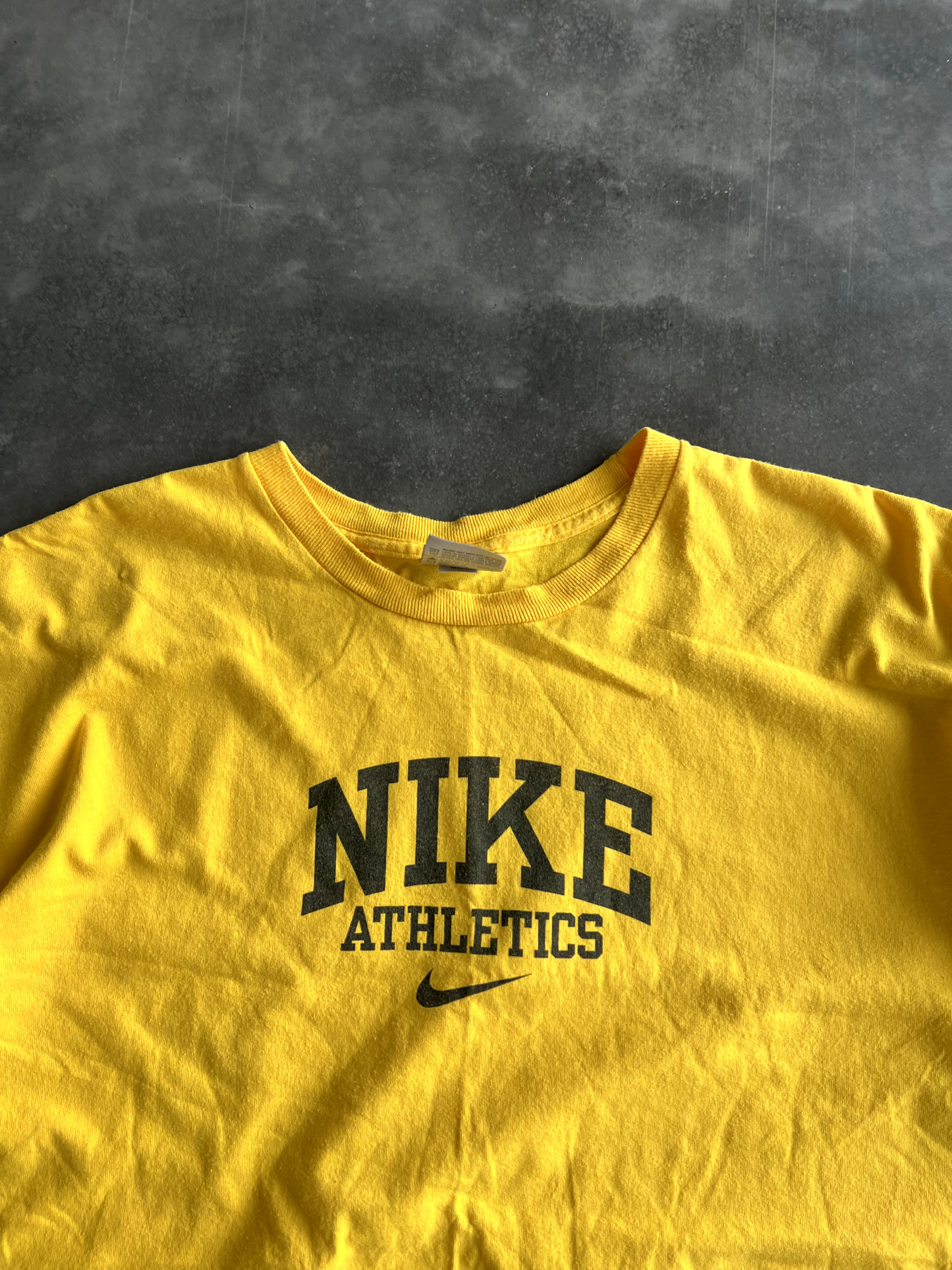 Vintage Yellow Nike Tee - XXL