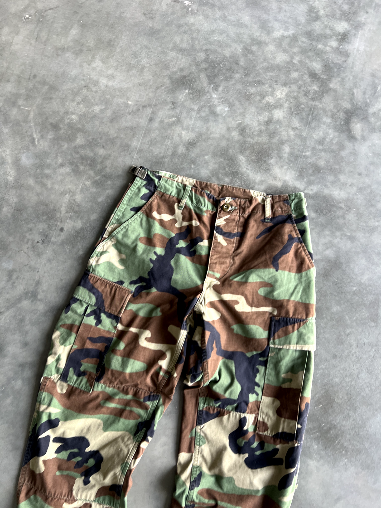 Vintage Camo Cargo Pants - S