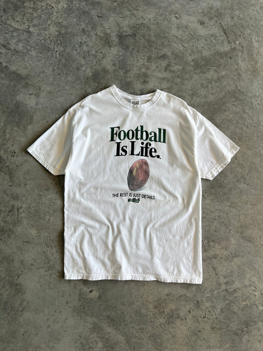 Vintage 90s Football Is Life Shirt - XL/XXL