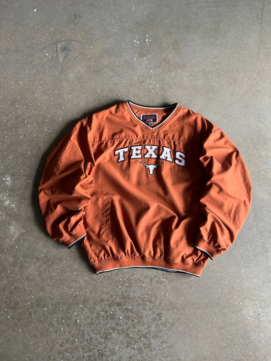 Vintage Orange Texas University Windbreaker - XXL