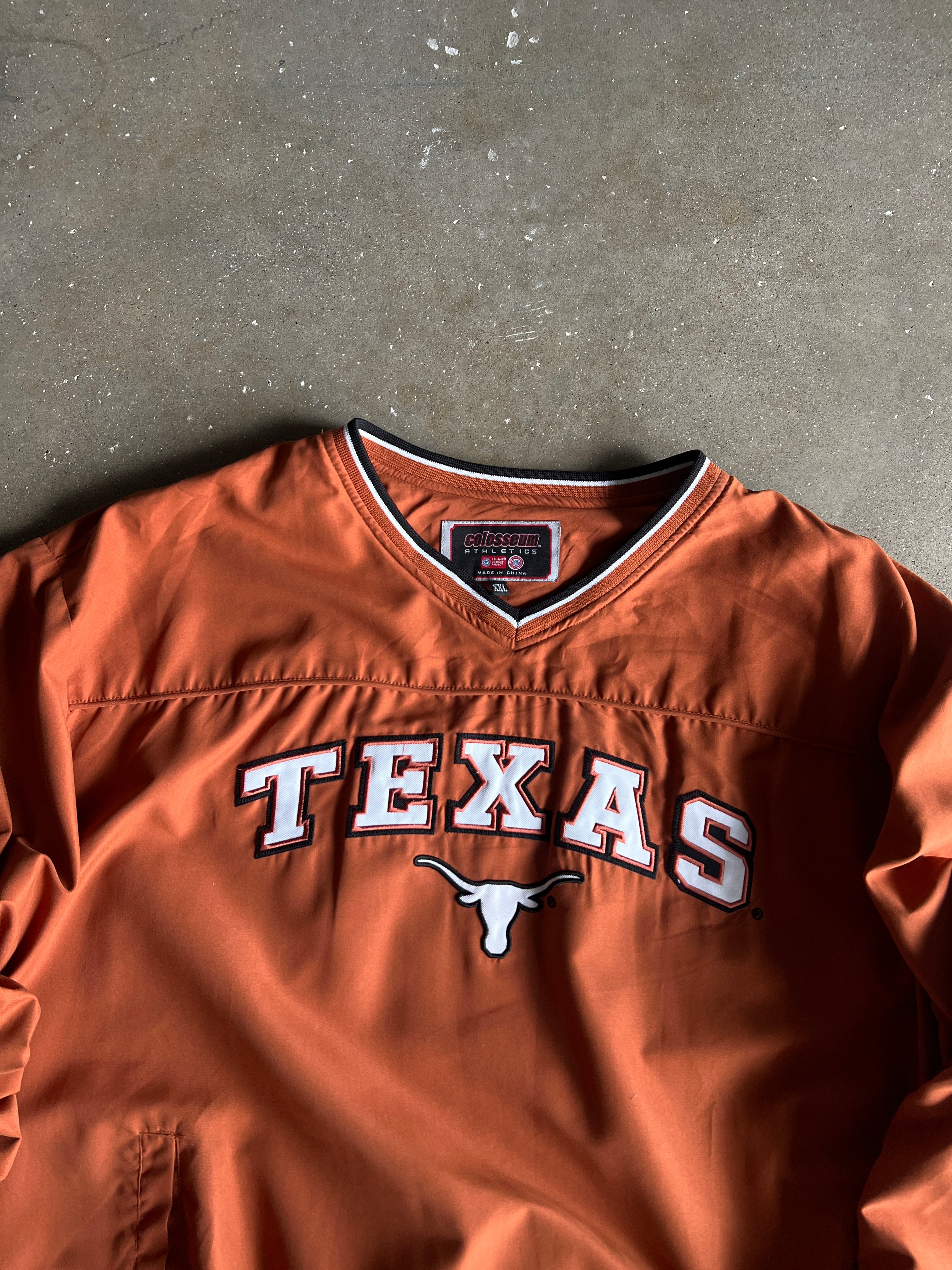 Vintage Orange Texas University Windbreaker - XXL