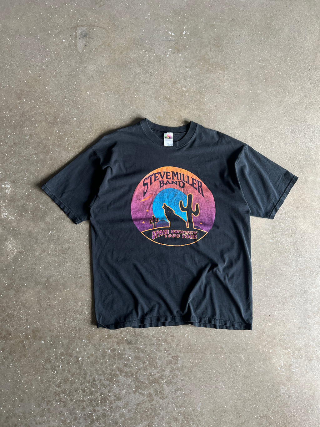 Vintage Faded Black Steve Miller Band Shirt - XL
