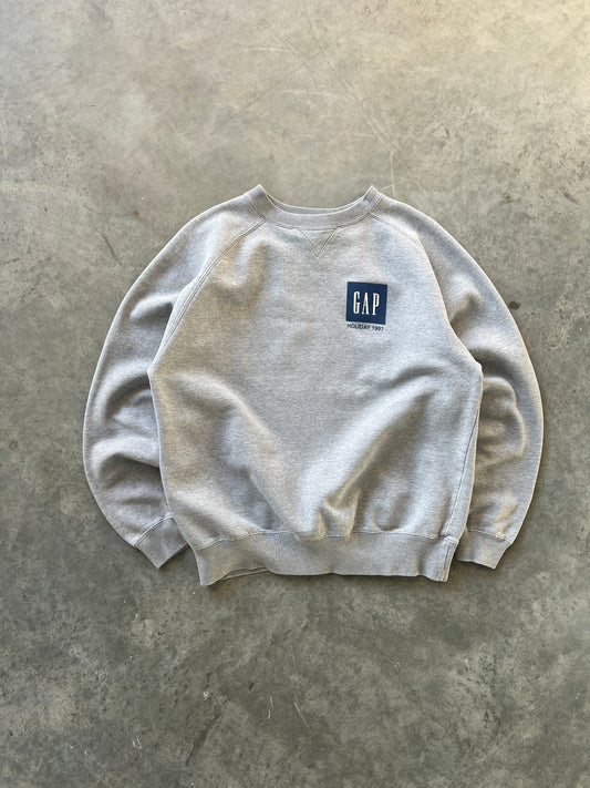 Vintage 90s Holiday Gap Crew - L