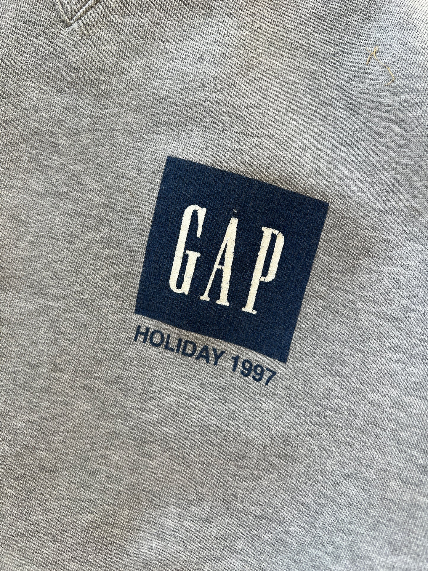 Vintage 90s Holiday Gap Crew - L