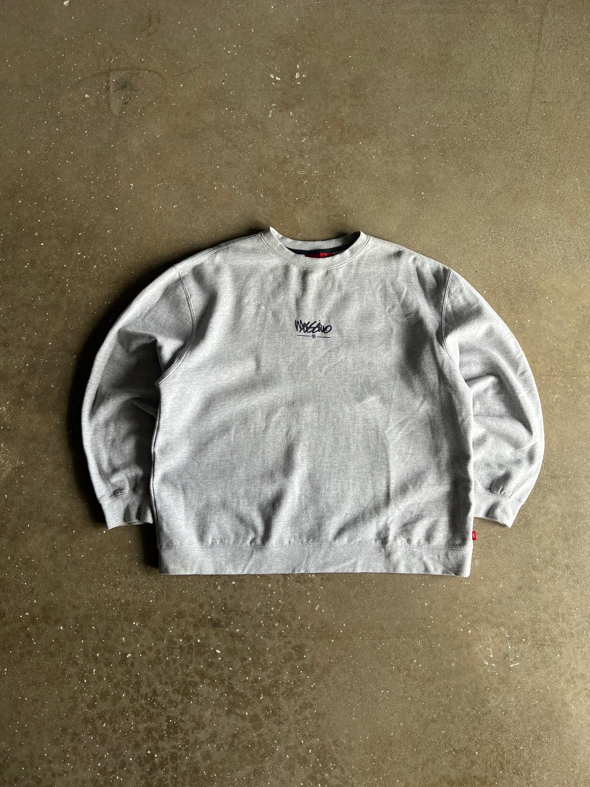 Vintage Light Grey Mossimo Crew - XL