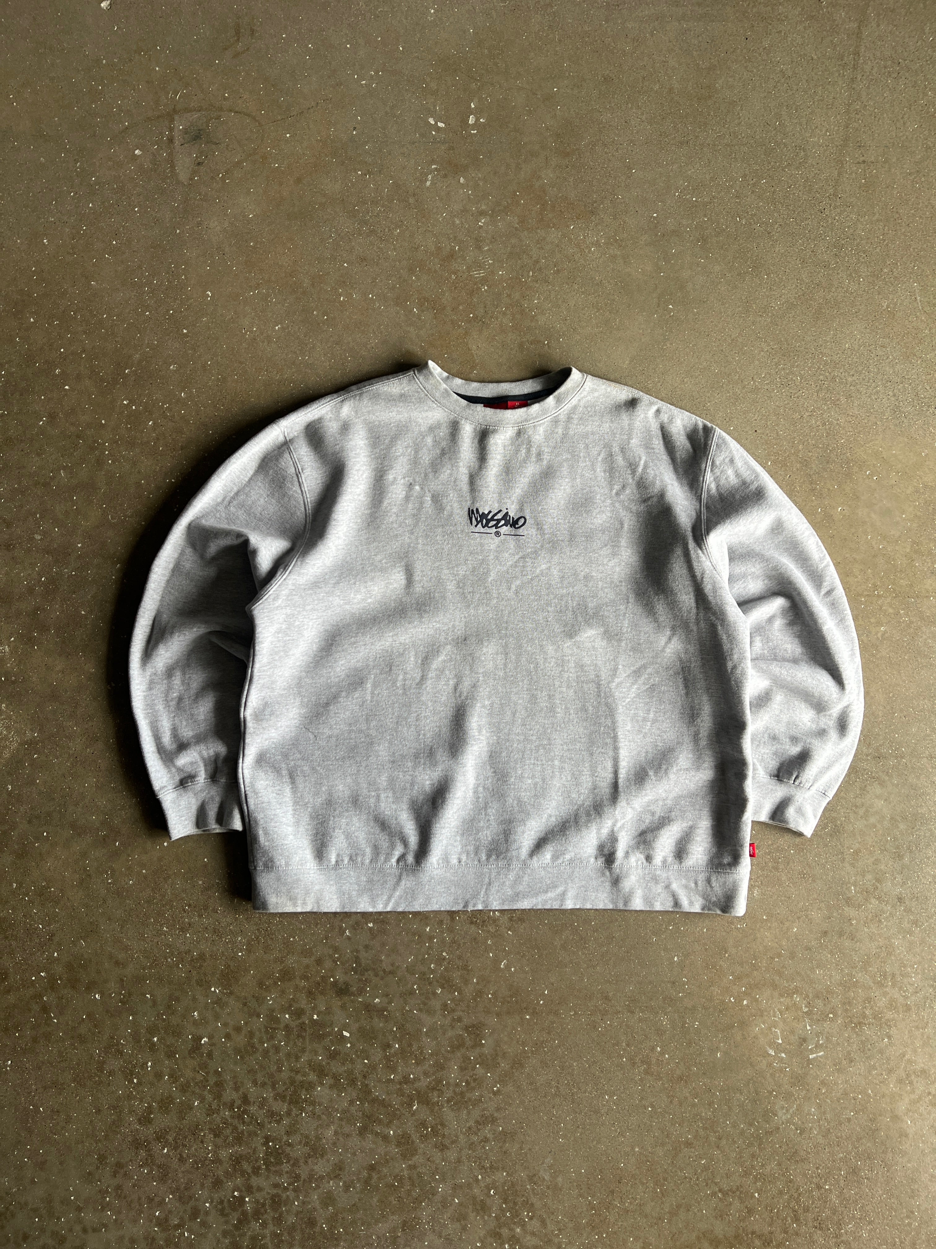 Vintage Light Grey Mossimo Crew - XL