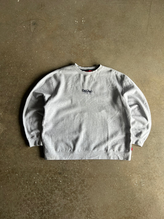 Vintage Light Grey Mossimo Crew - XL