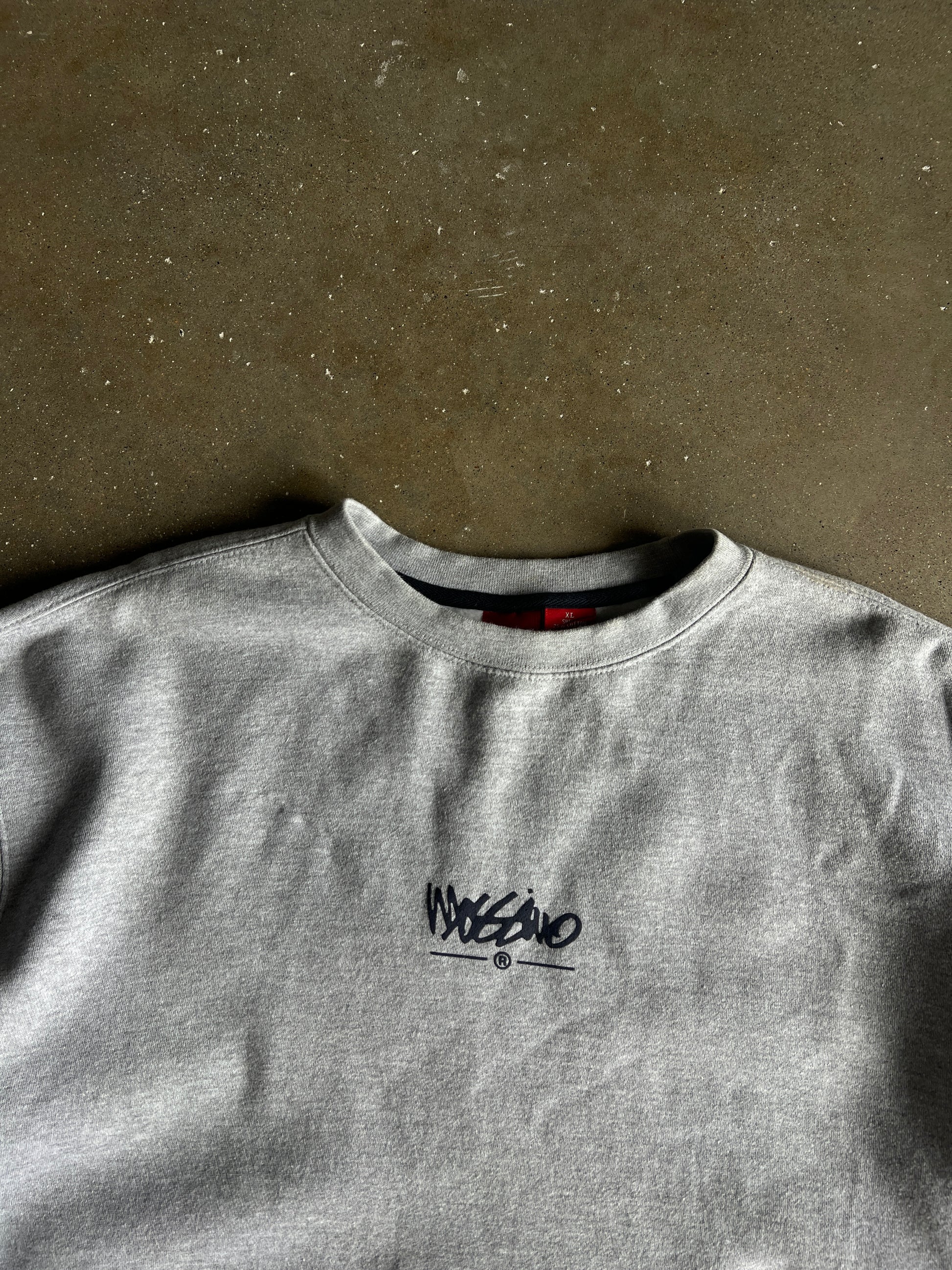 Vintage Light Grey Mossimo Crew - XL