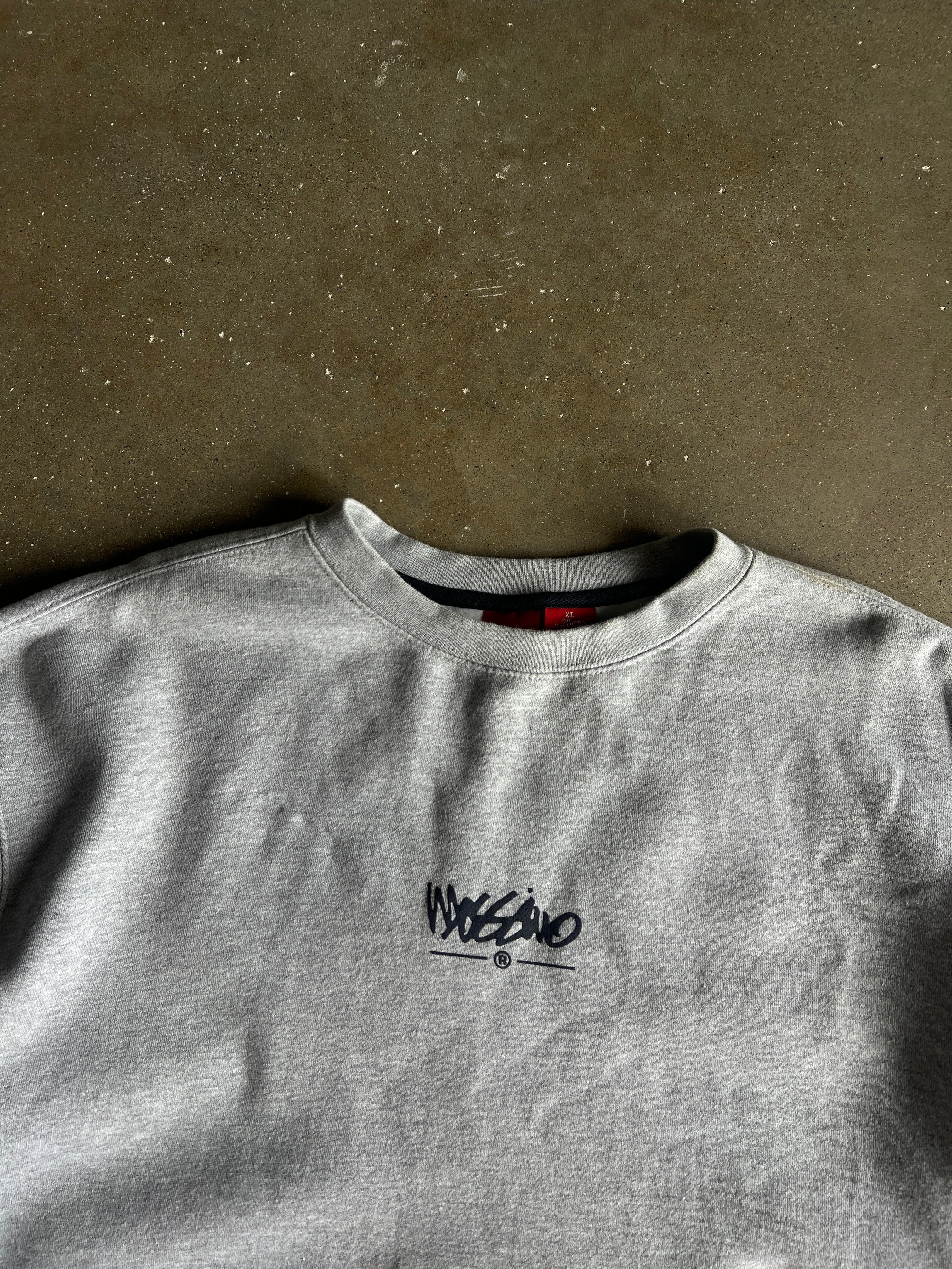 Vintage Light Grey Mossimo Crew - XL