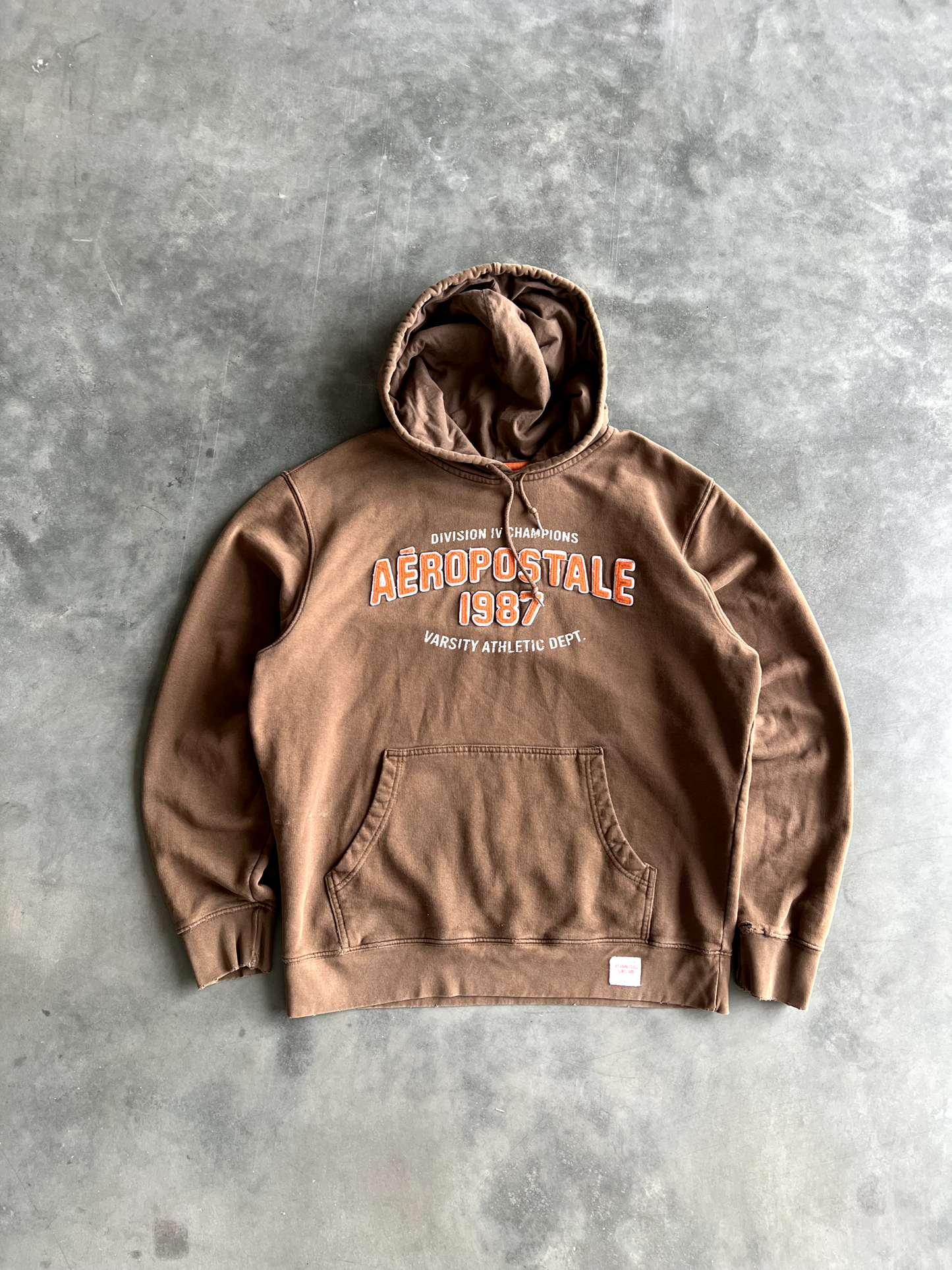 Vintage Brown Aeropostale Hoodie - L