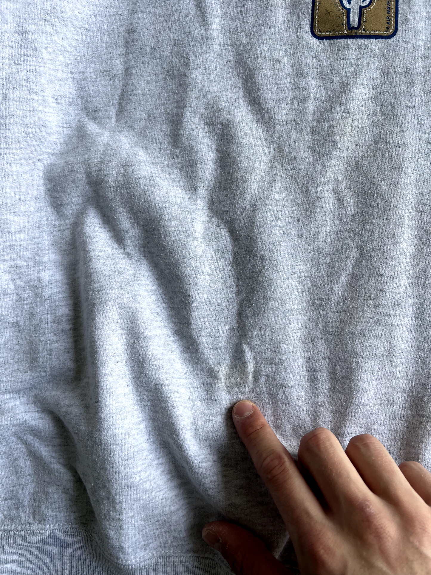 Vintage White Arizona Spell Out Crew - XL