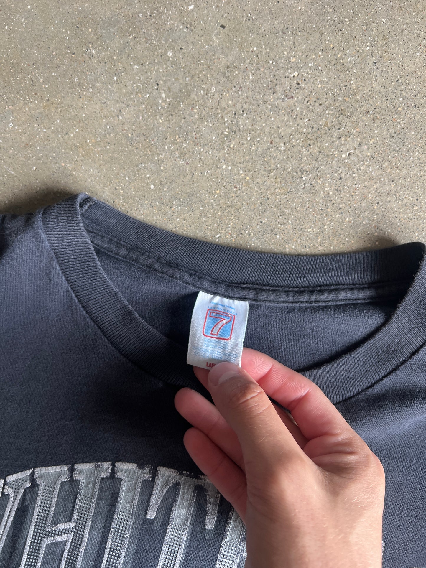 Vintage Faded Black White Sox Shirt - M