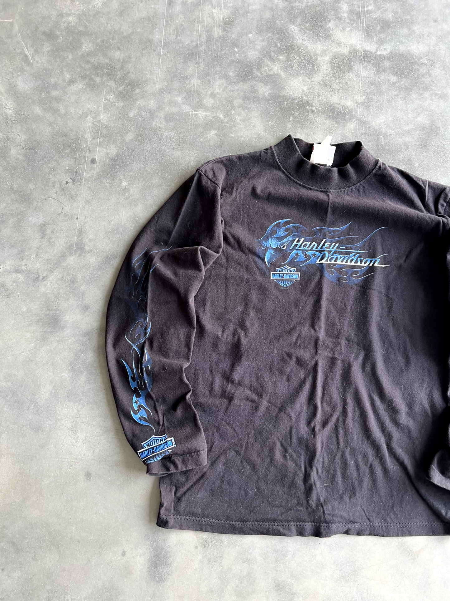Vintage Black Harley Long Sleeve - L