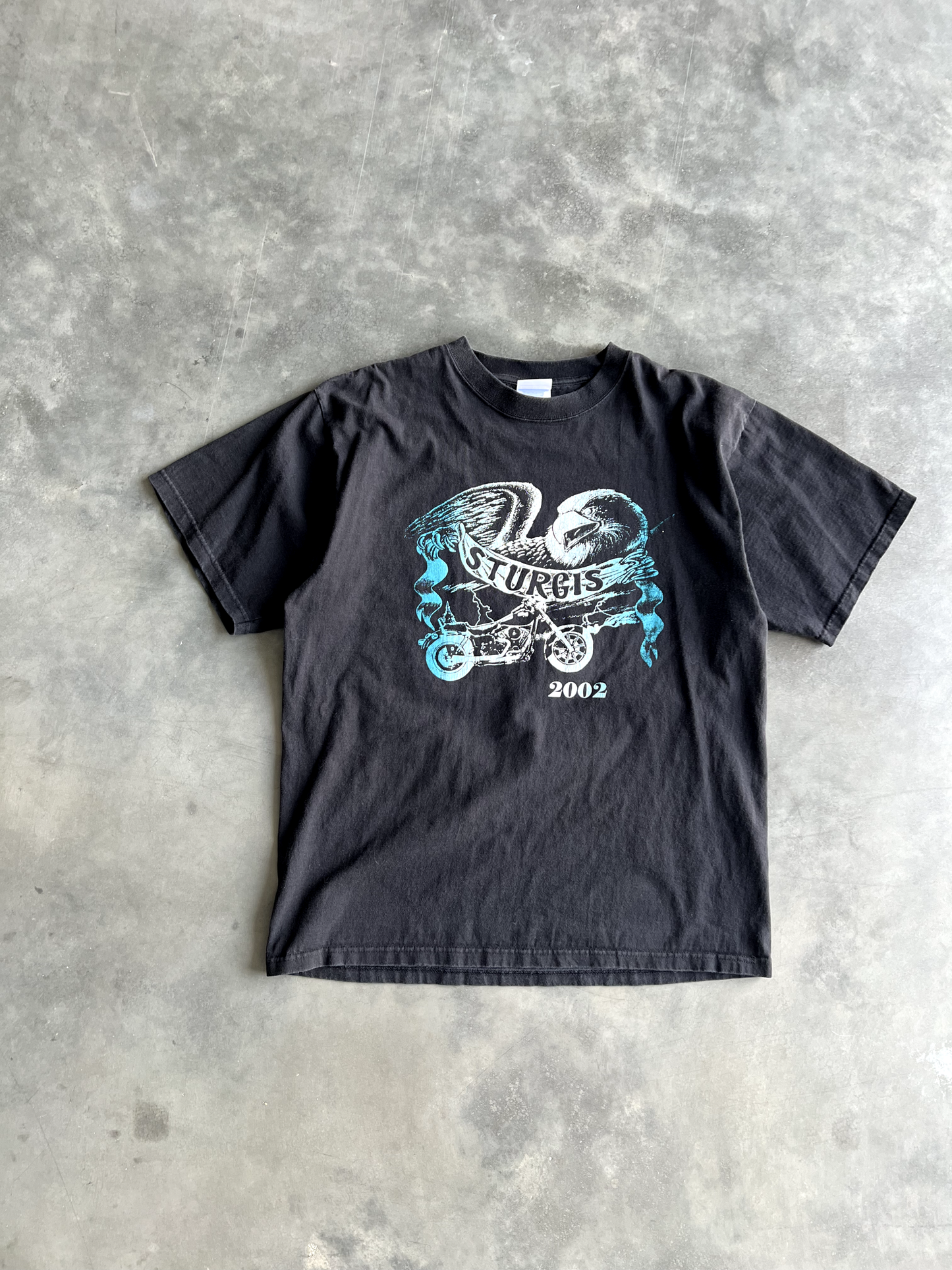 Vintage Black Sturgis Tee - L