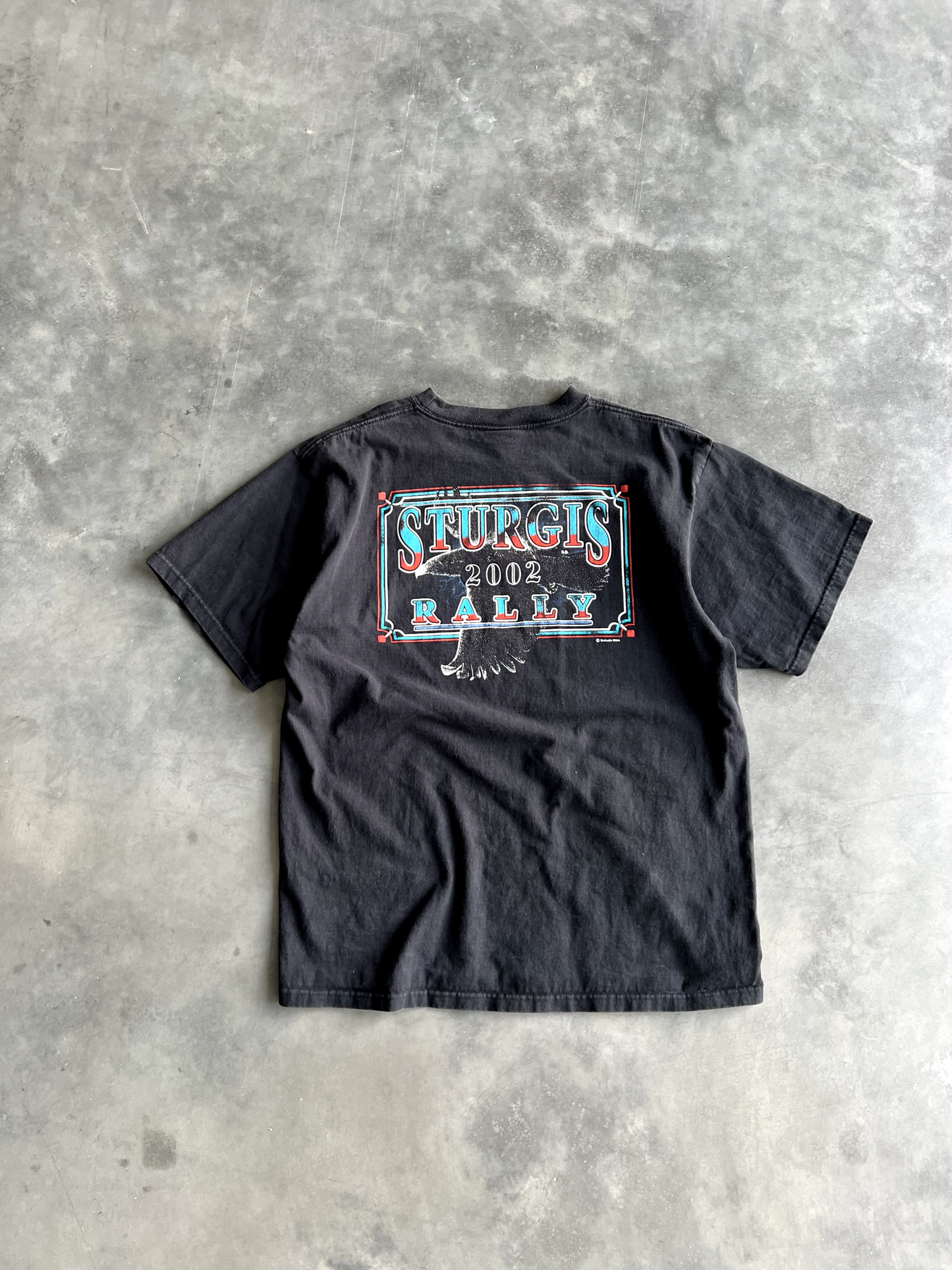 Vintage Black Sturgis Tee - L