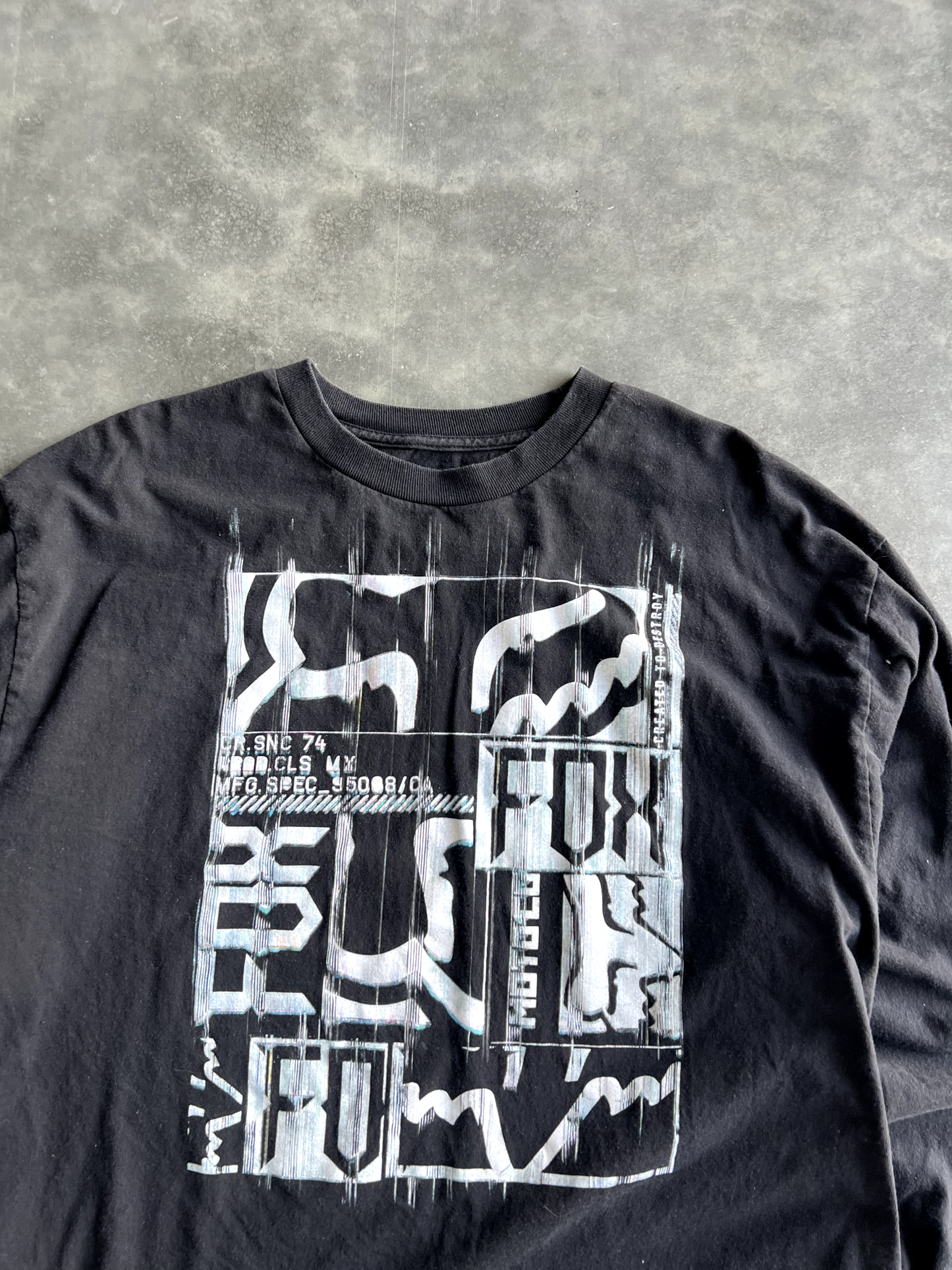Vintage Black Fox Long Sleeve - XL