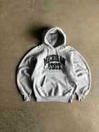 Vintage Grey Michigan State Hoodie - S