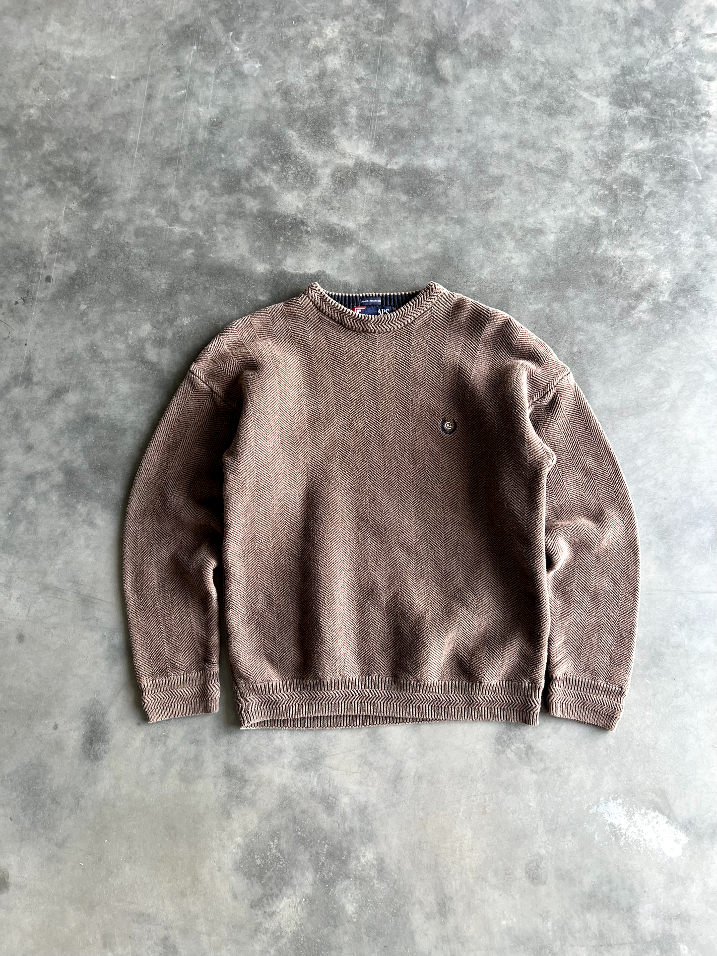 Vintage Brown Chaps Long Sleeve - M