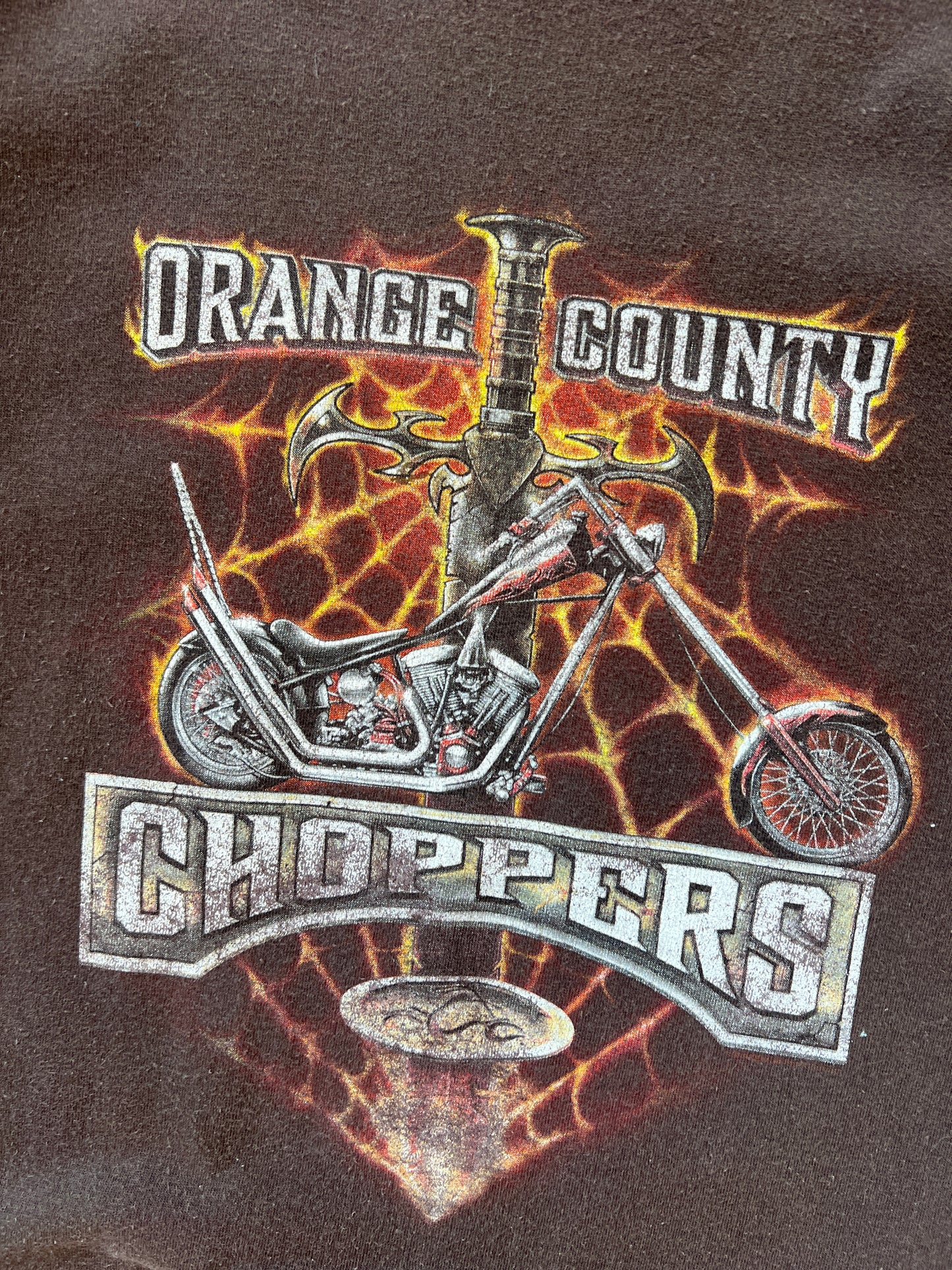 Vintage Brown County Choppers Shirt - XL