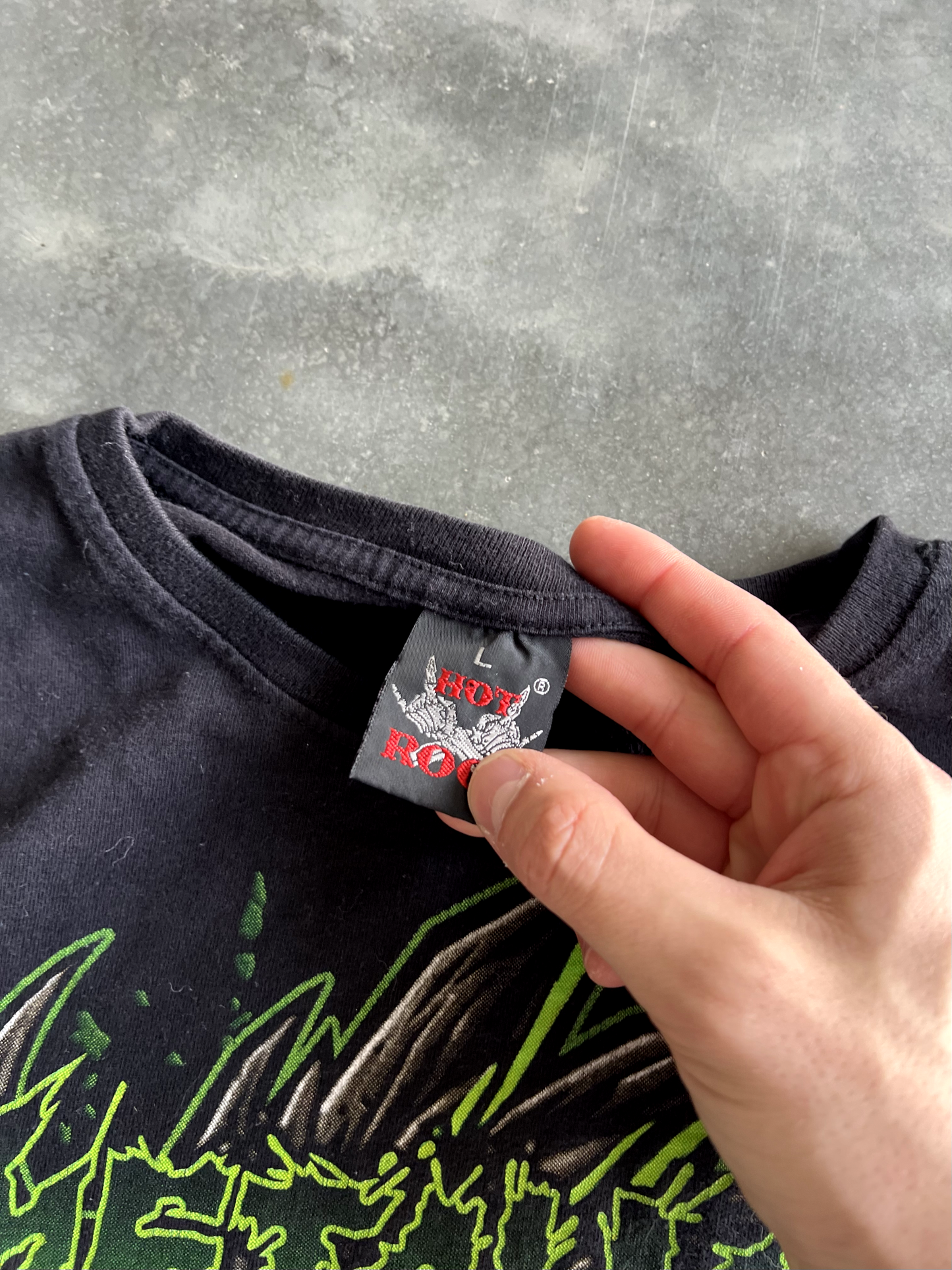 Vintage Black Metallica Long Sleeve - L