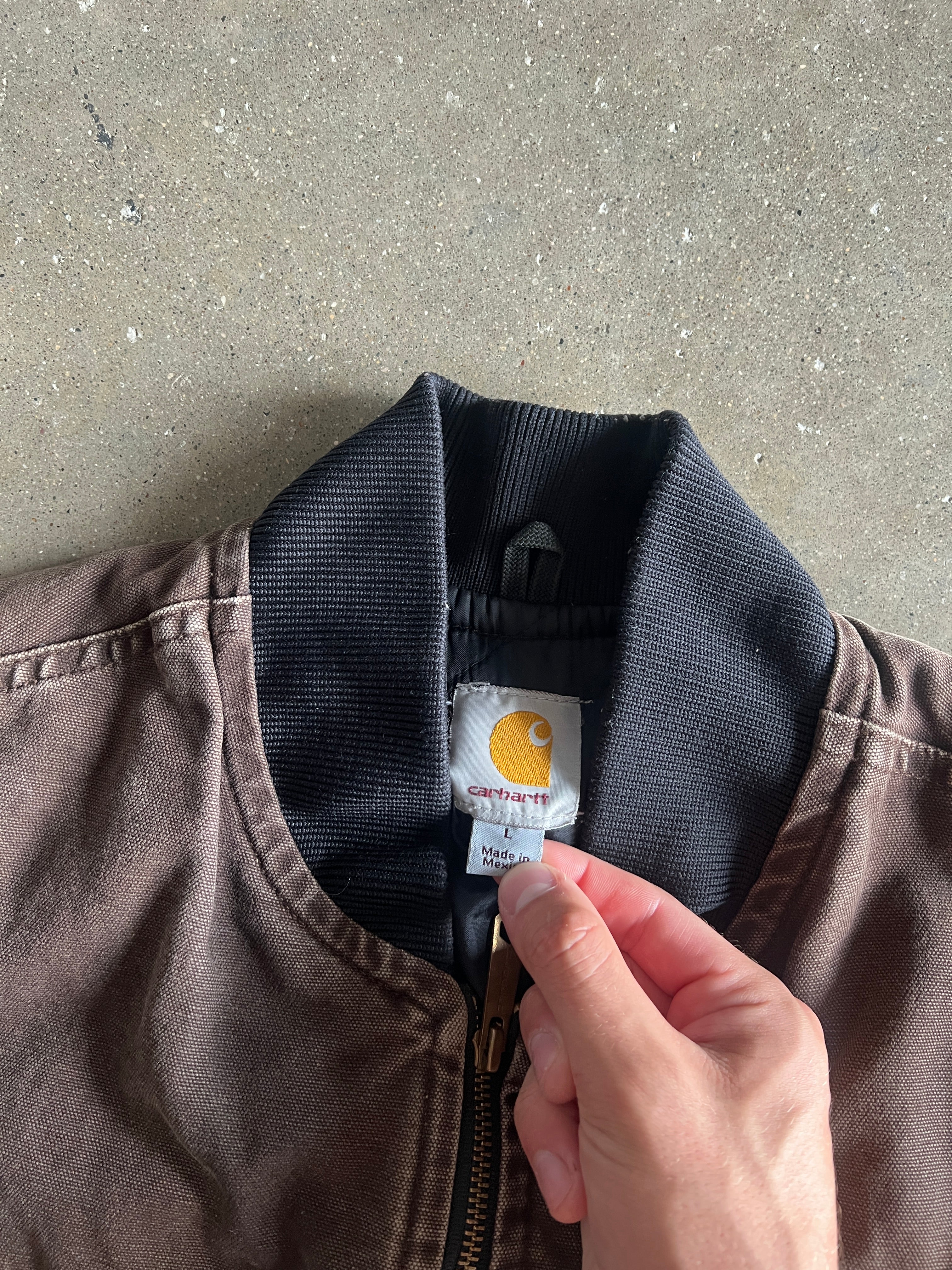 Vintage Faded Brown Carhartt Vest - L