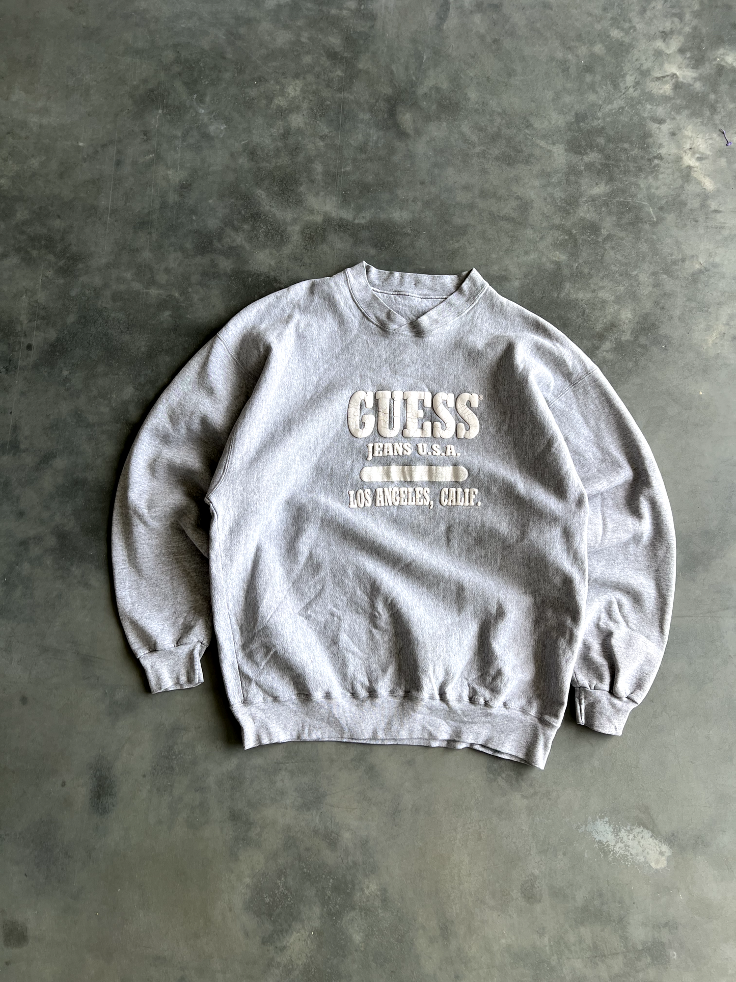 Vintage Grey Guess Long Sleeve - L