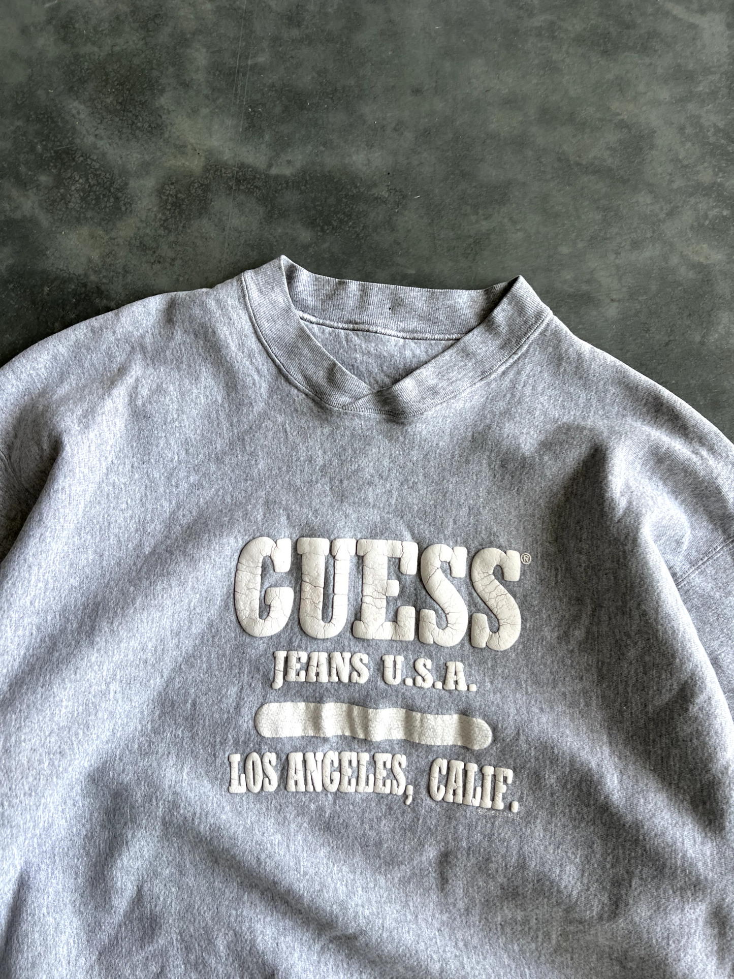 Vintage Grey Guess Long Sleeve - L