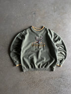 Vintage Sage Green Cabales Crew - L