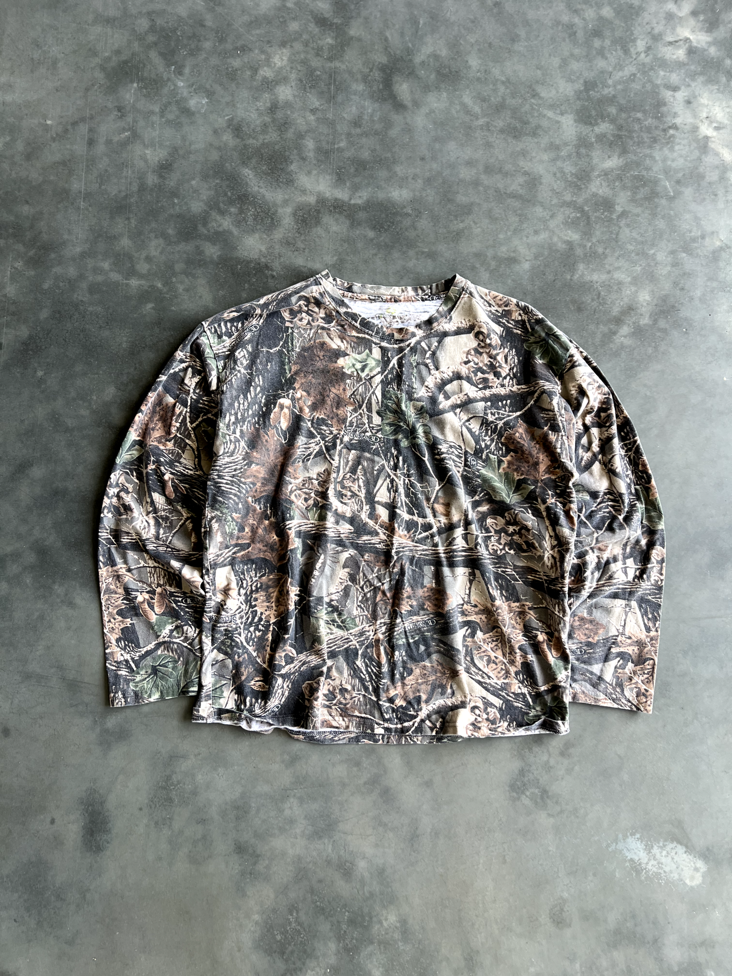 Vintage Camo Long Sleeve - XL