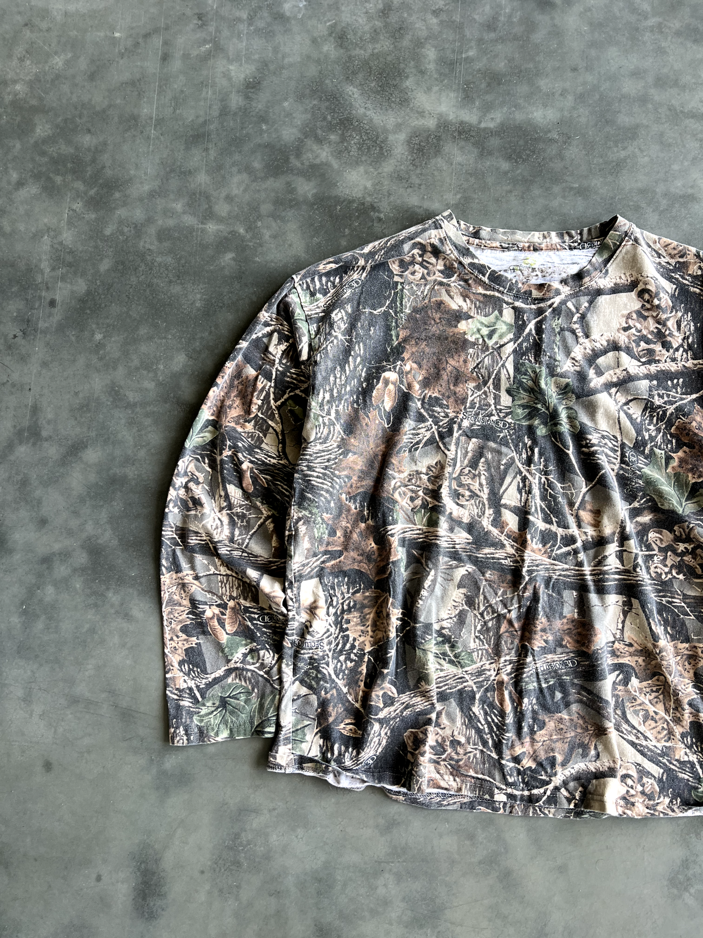 Vintage Camo Long Sleeve - XL