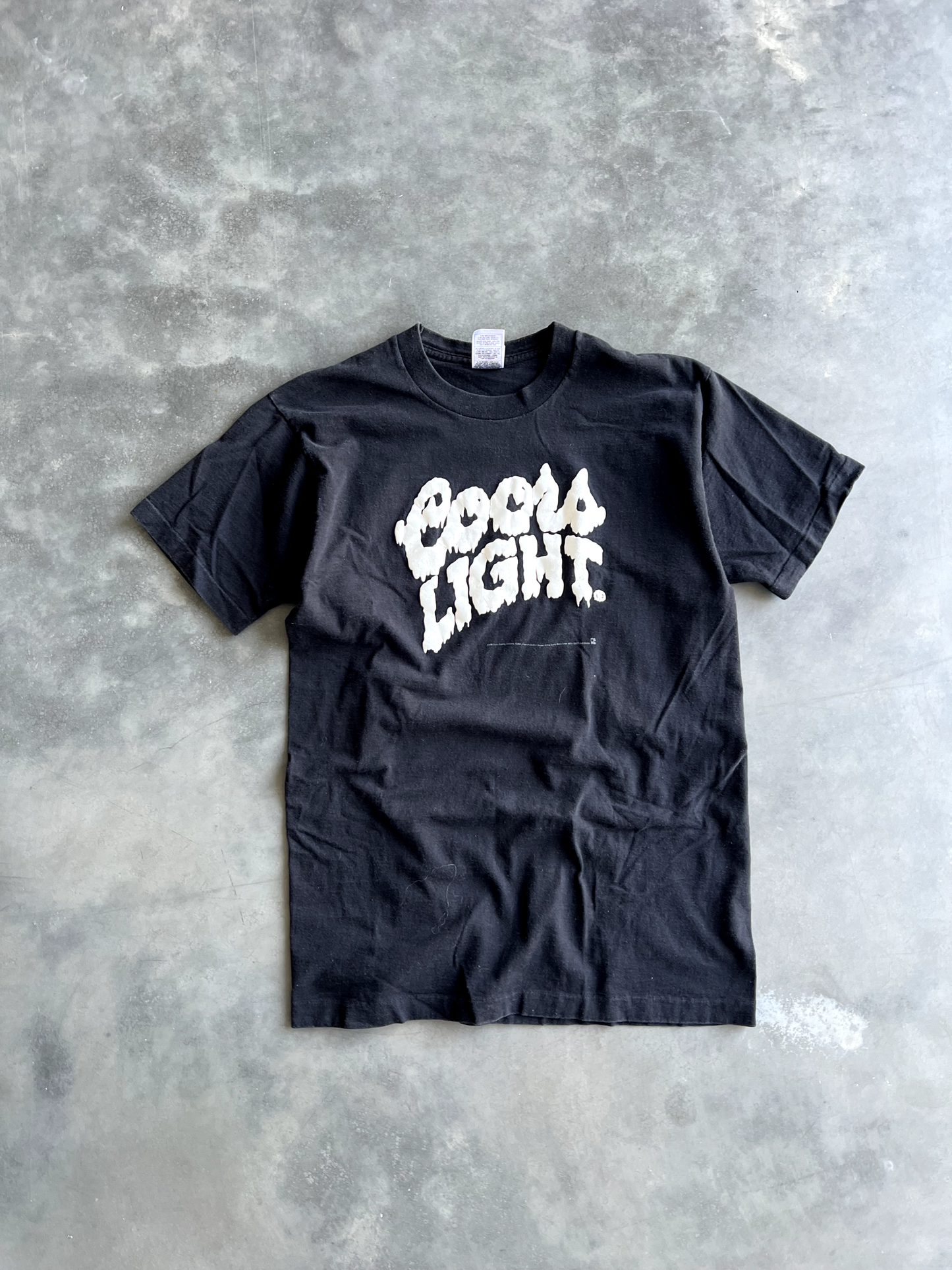 Vintage Black Coors Light Tee - L