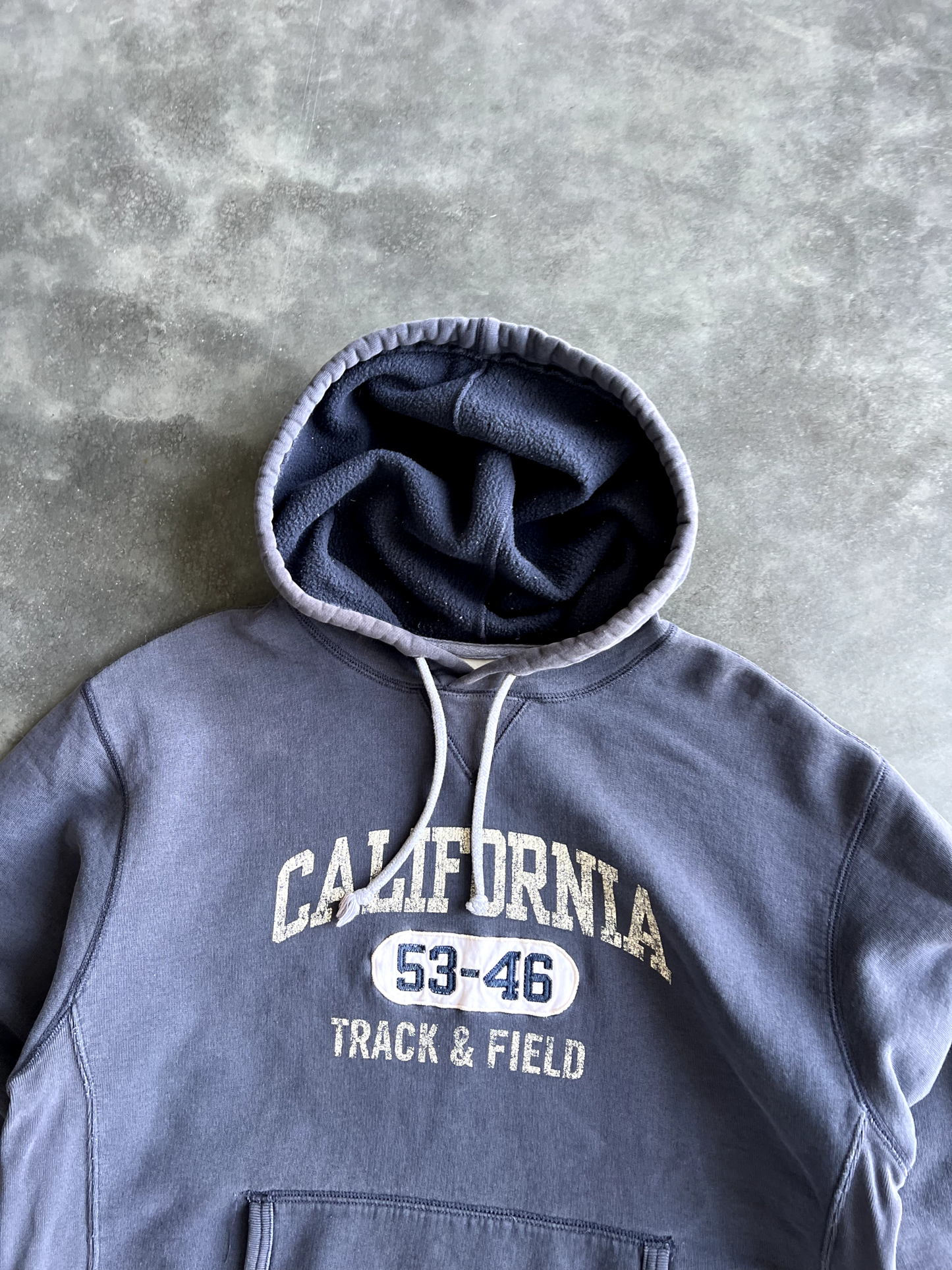 Vintage Navy Blue California Spellout - M