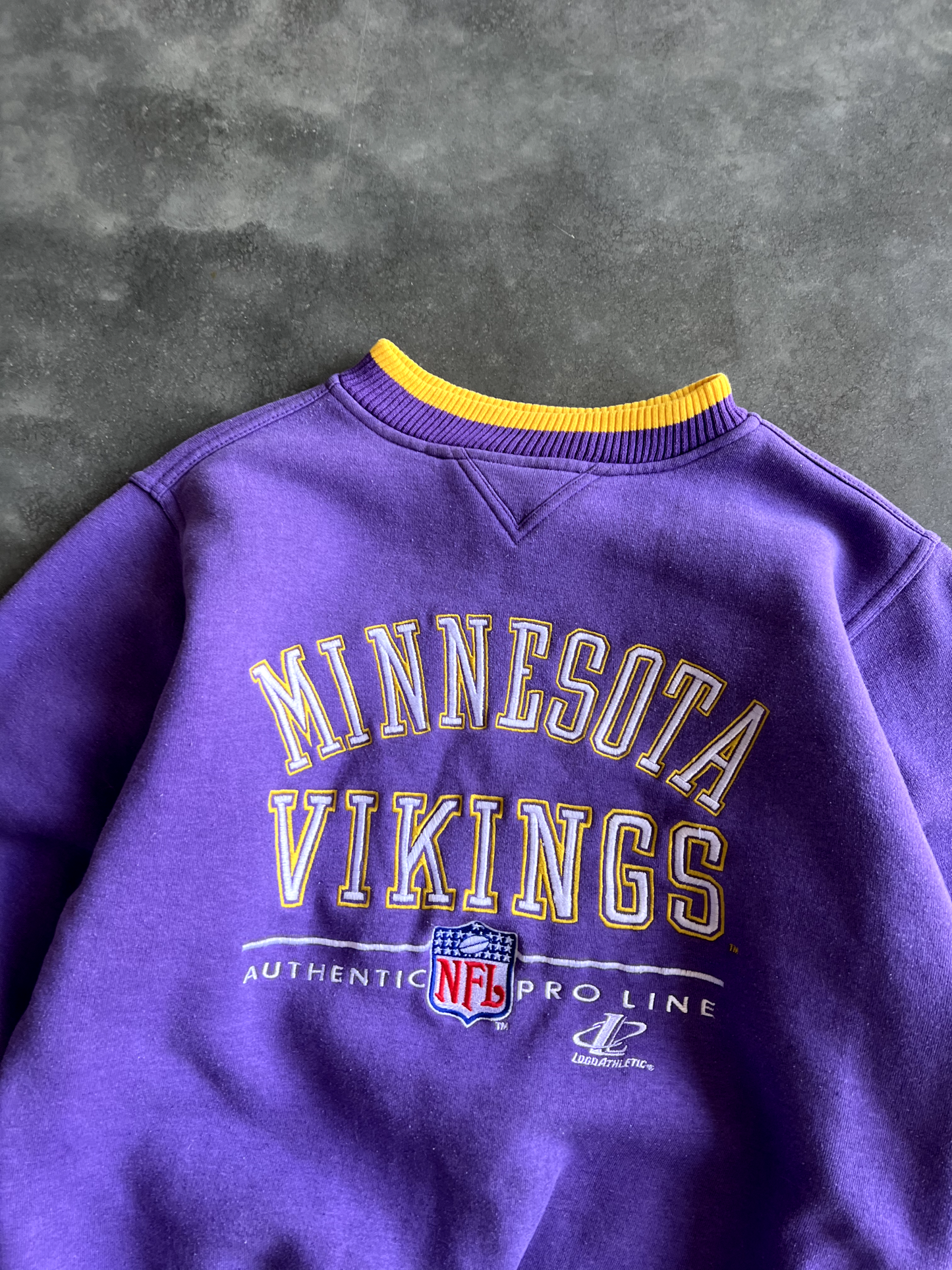 Vintage Purple Vikings Sweater - M