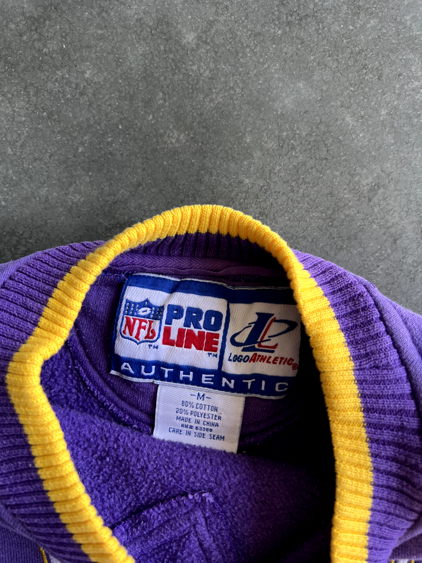 Vintage Purple Vikings Sweater - M