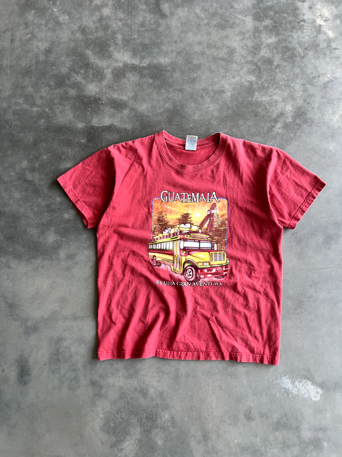 Vintage Red Graphic Tee - M