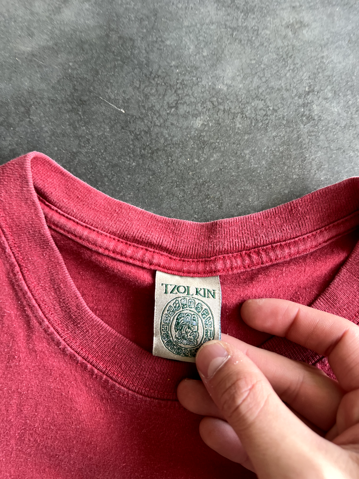 Vintage Red Graphic Tee - M