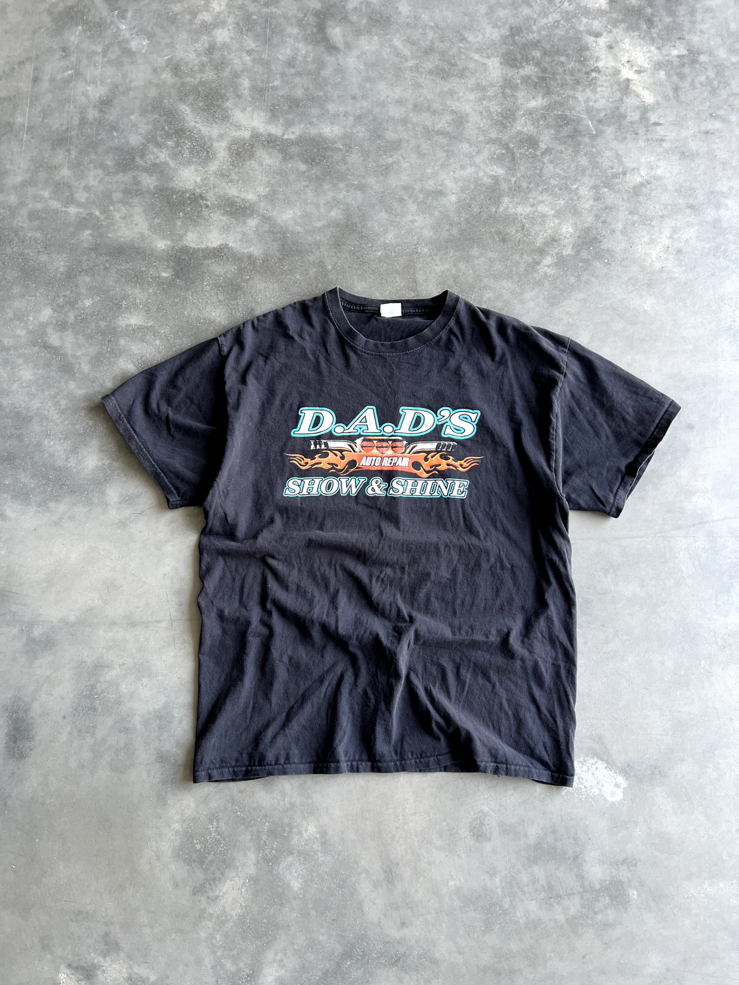 Vintage Black D.A.D.s Tee - XL