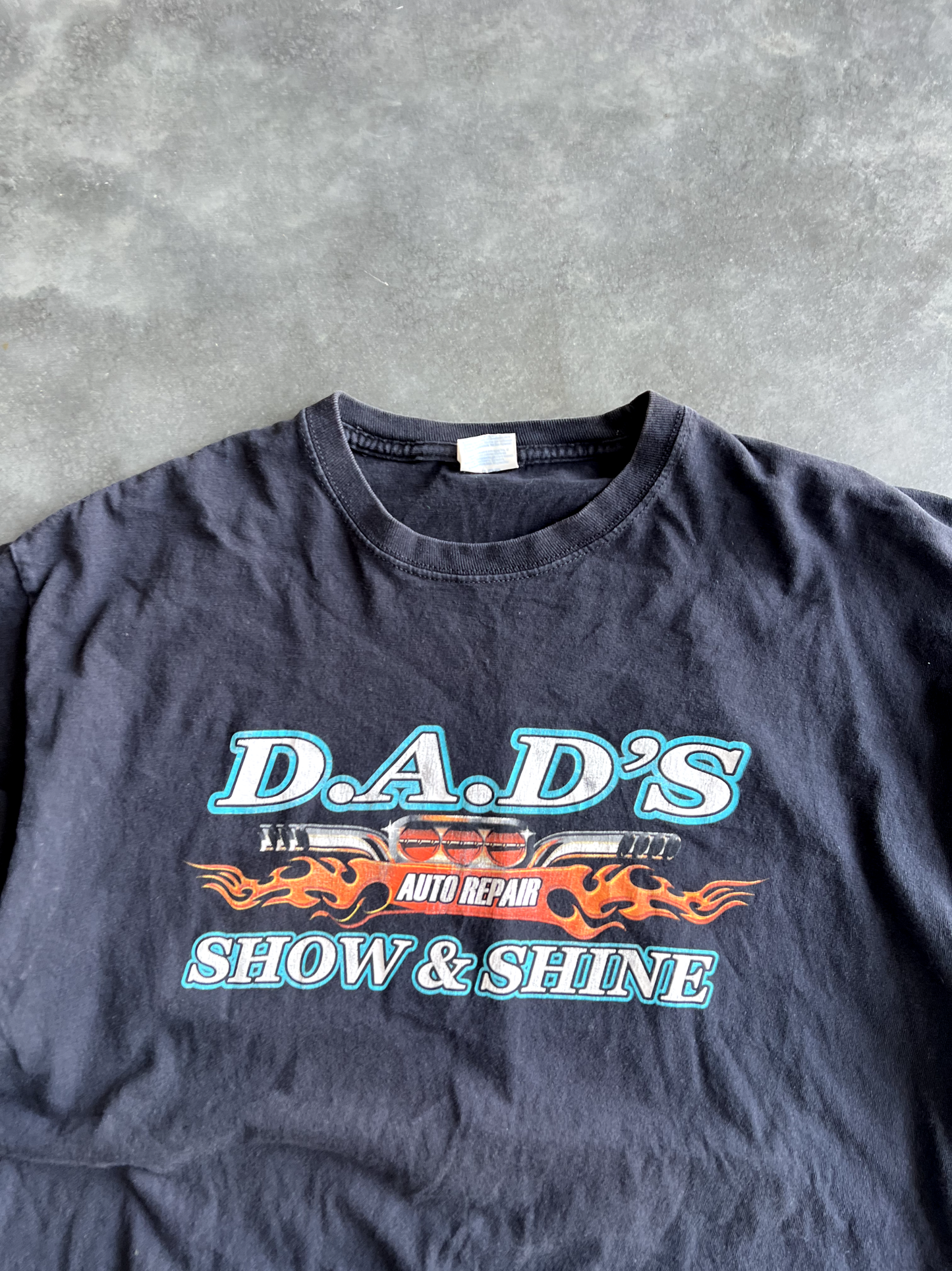 Vintage Black D.A.D.s Tee - XL
