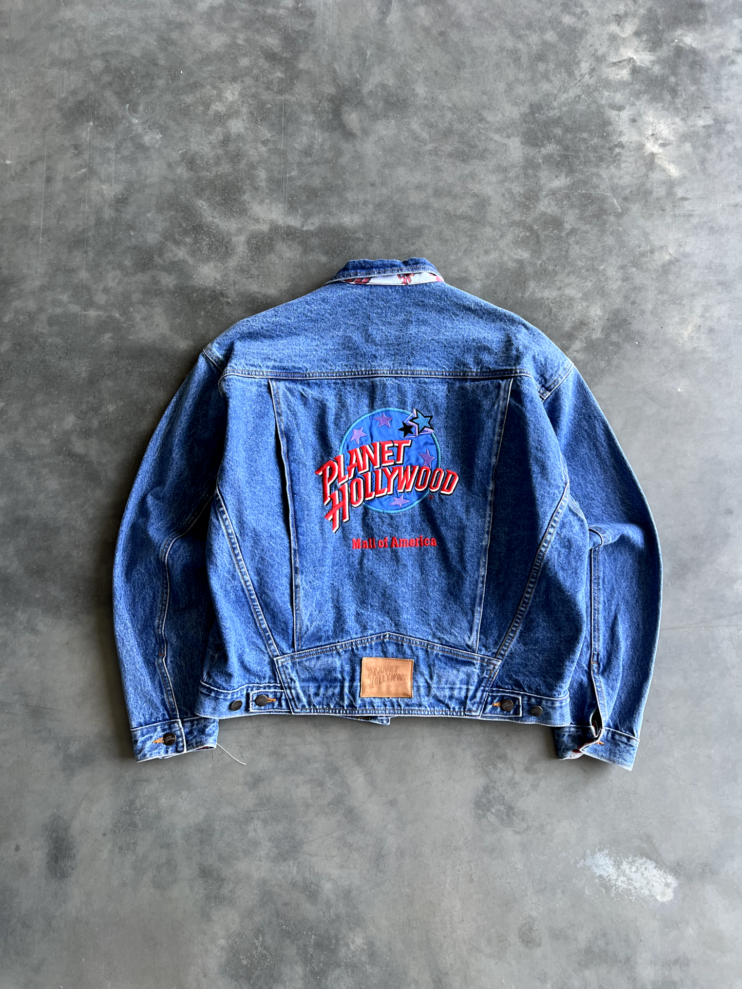 Vintage Planet Hollywood Denim Jacket - L