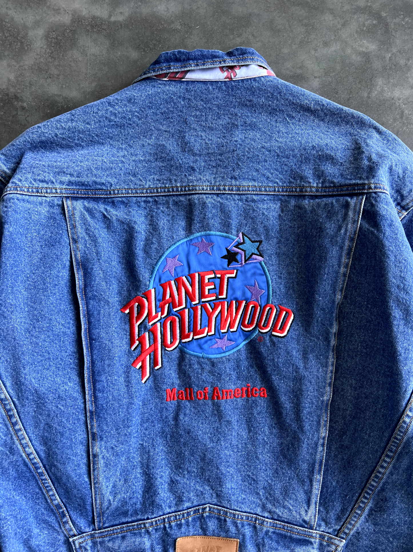 Vintage Planet Hollywood Denim Jacket - L