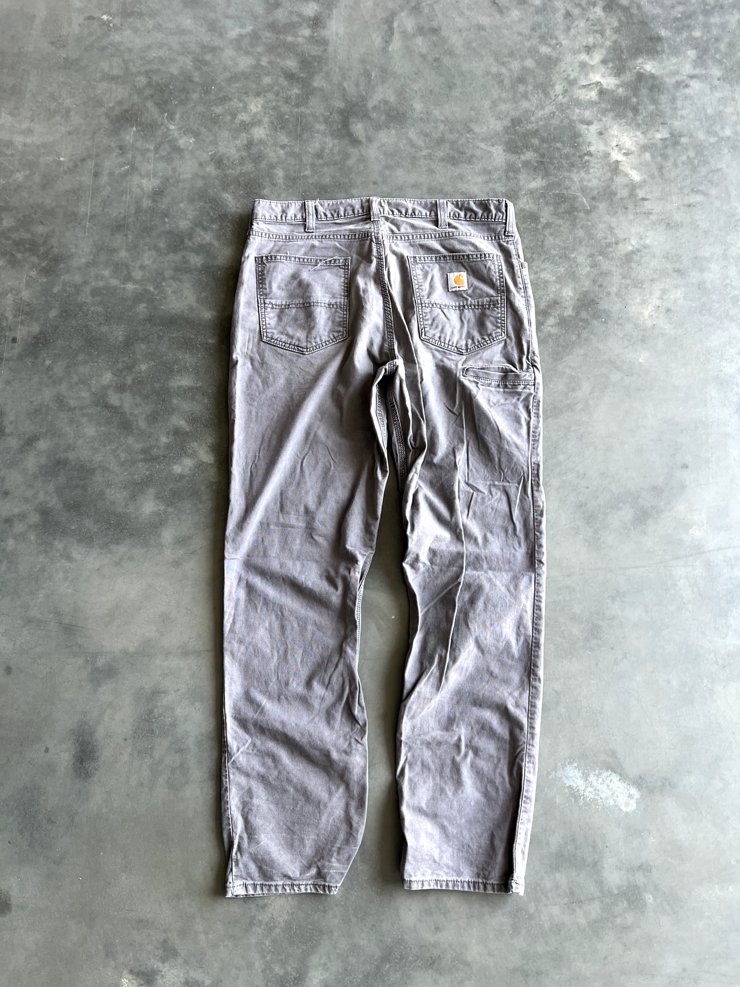 Vintage Grey Carhartt Pants - 36x34