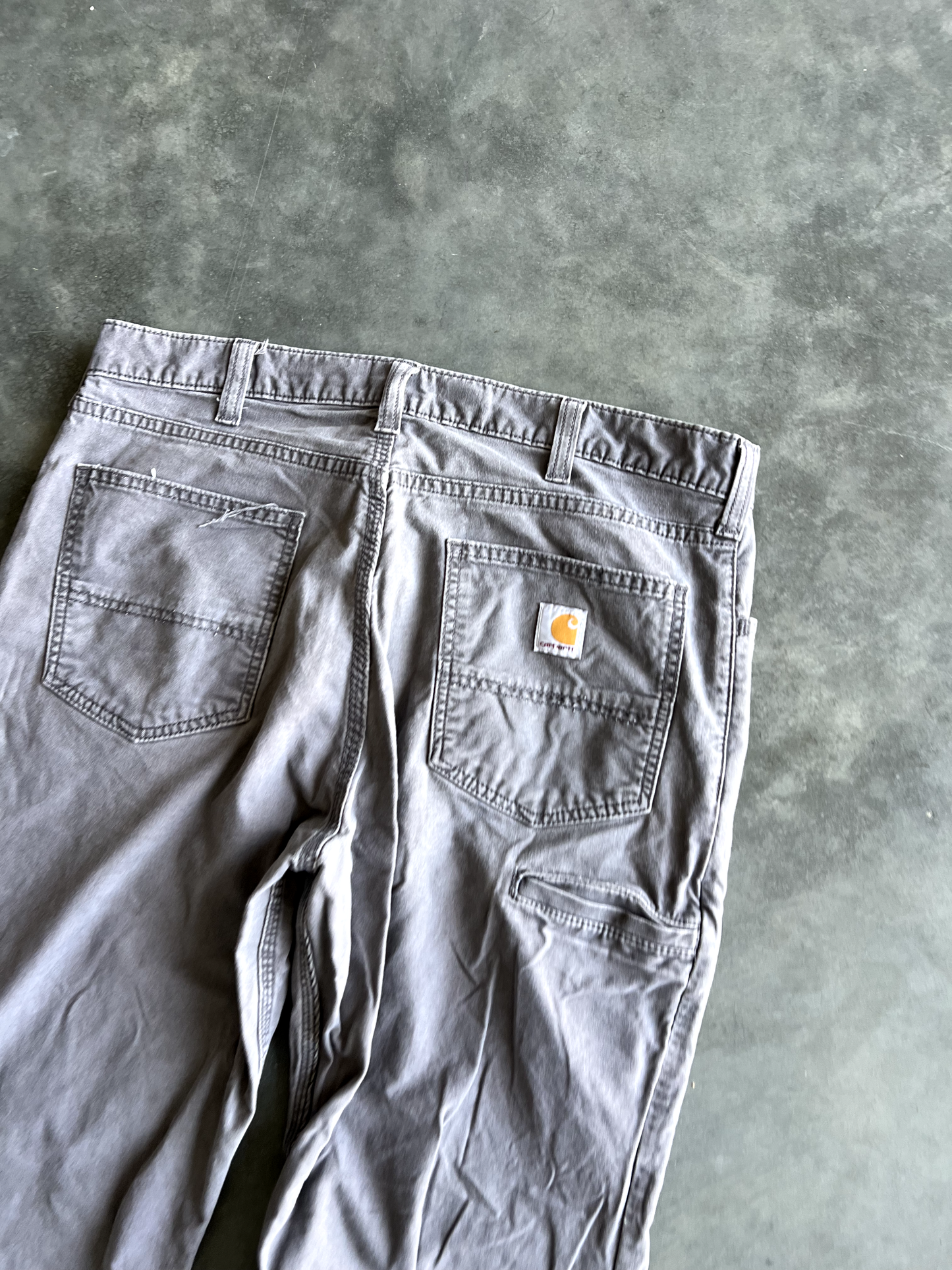 Vintage Grey Carhartt Pants - 36x34