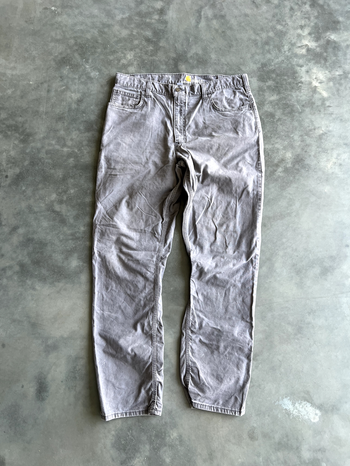 Vintage Grey Carhartt Pants - 36x34