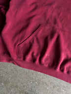 Vintage Cherry Red Nike Center Swoosh Hoodie -