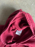 Vintage Cherry Red Nike Center Swoosh Hoodie -